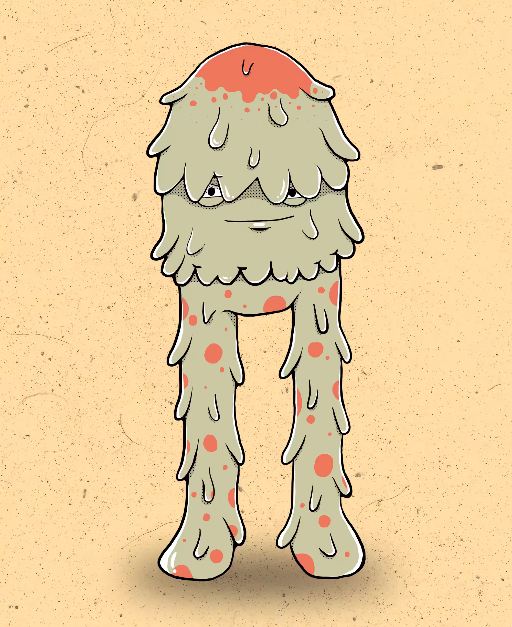 Doodle Handless Monster #01