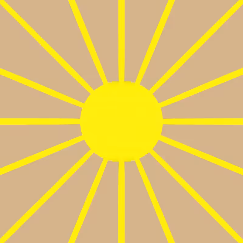 Lever de soleil linéaire #11