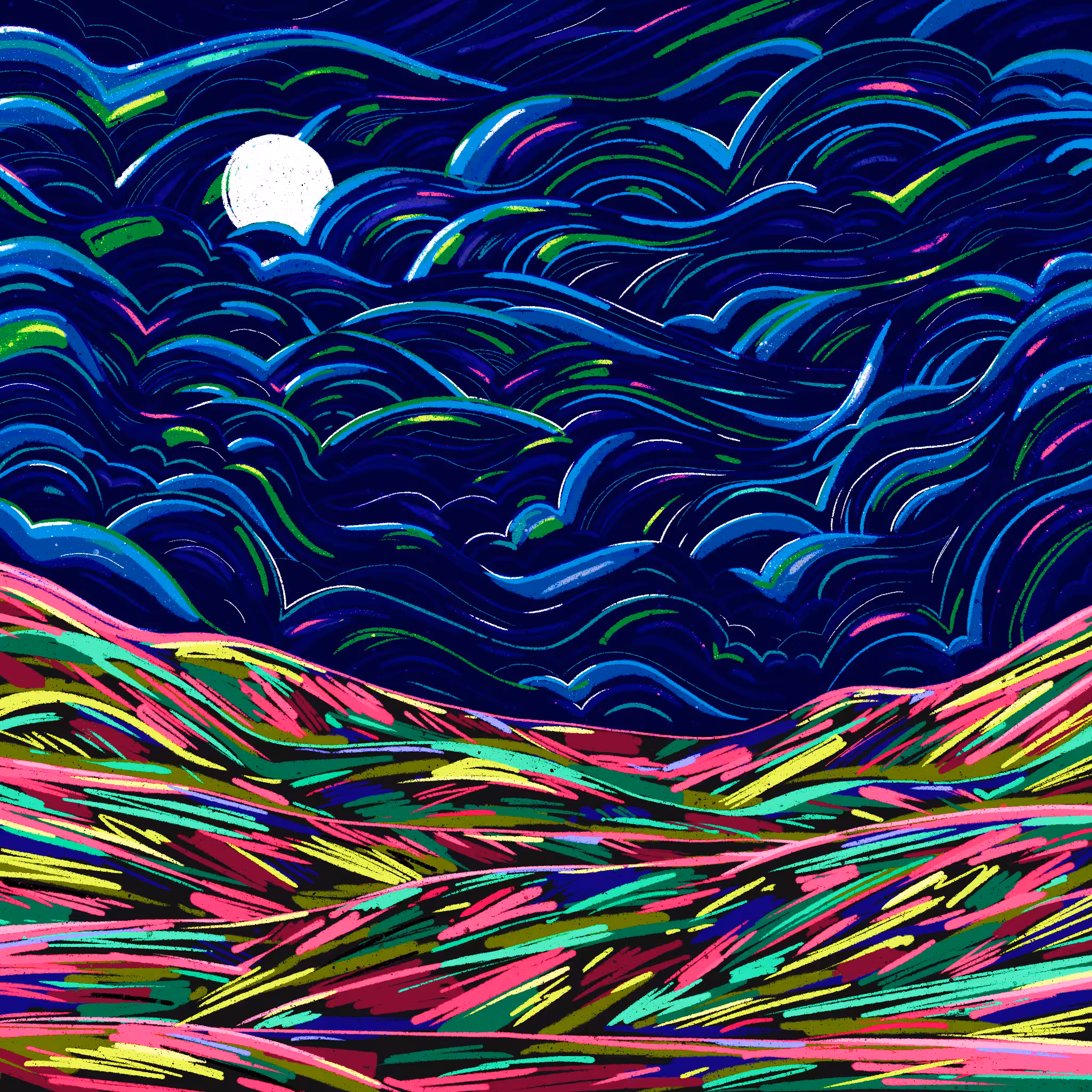 Rolling skies