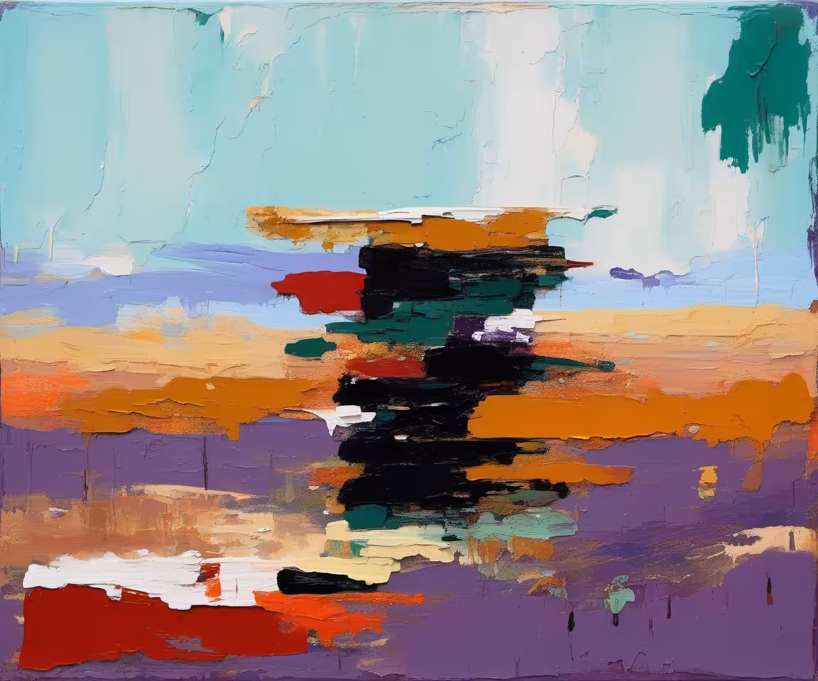 Painted Slabs #61