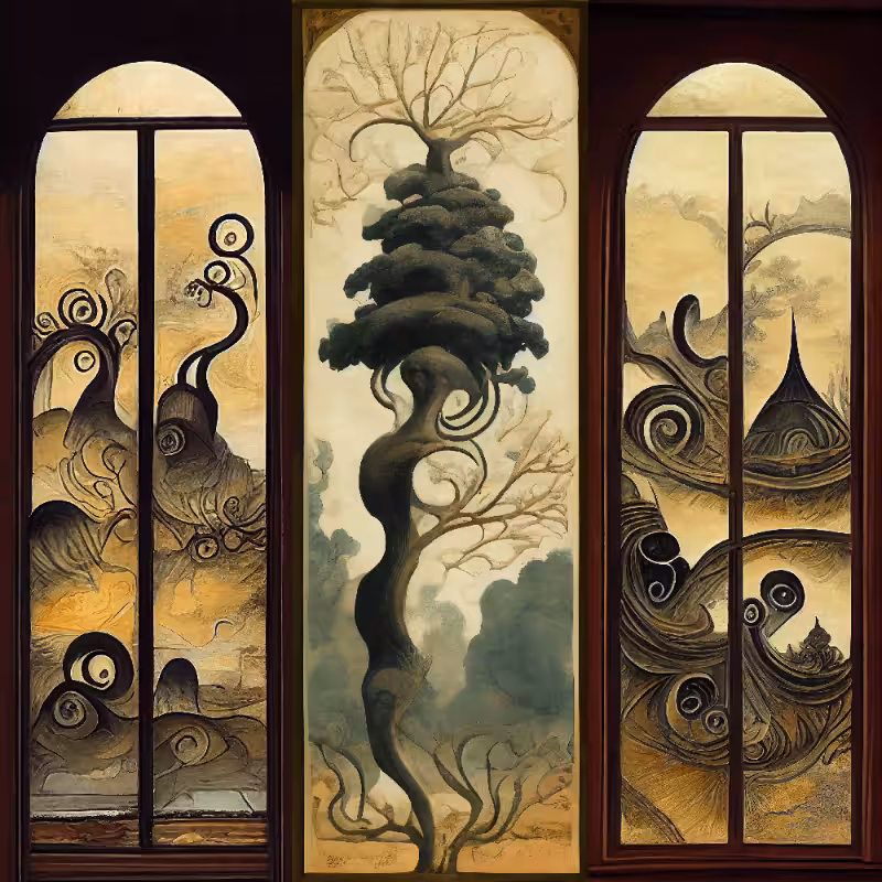 AI Dark Garden #12