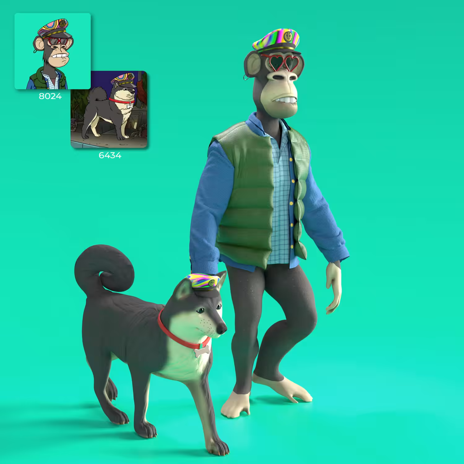 8024 and dog 6434
