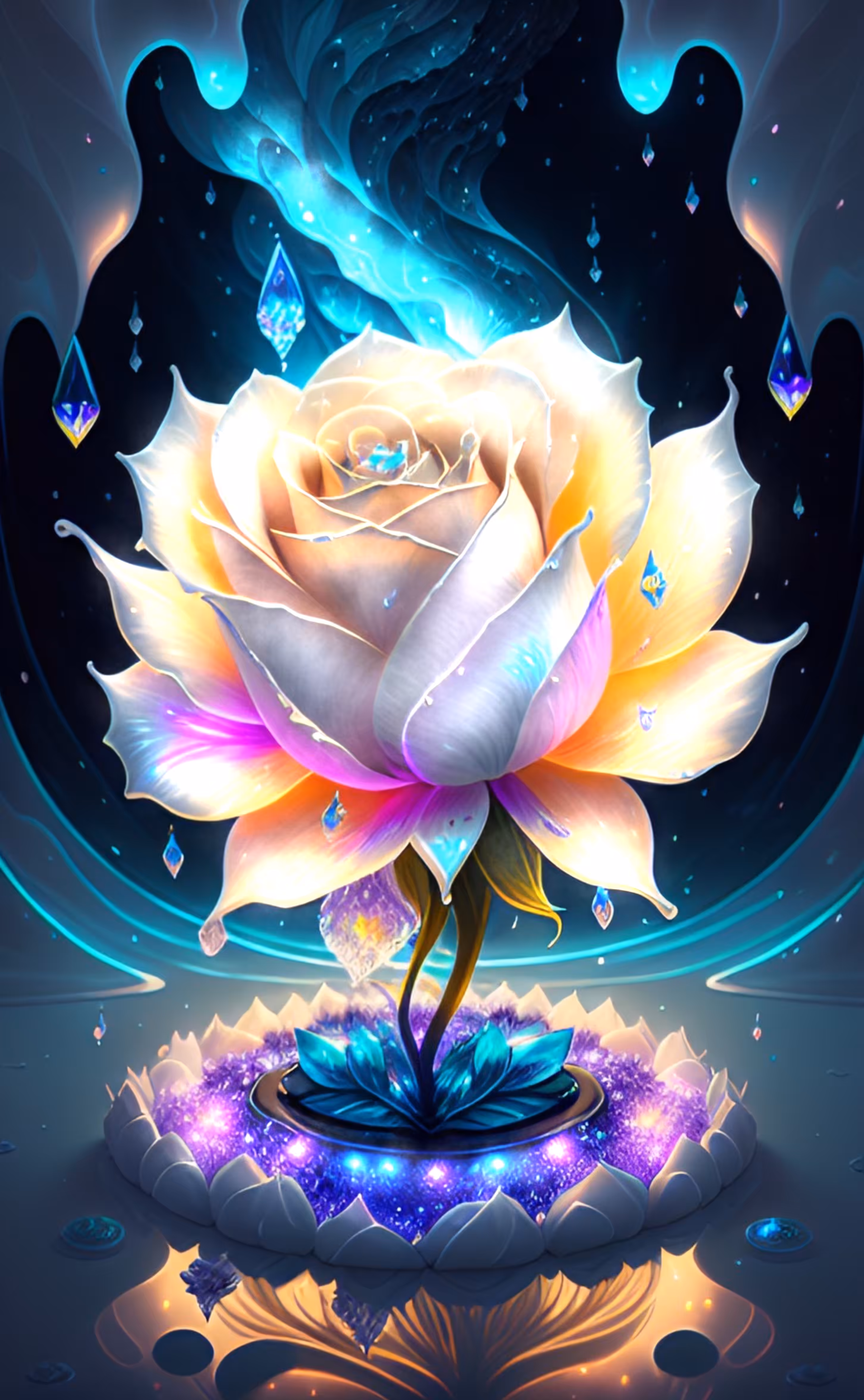 Crystal Flowers 