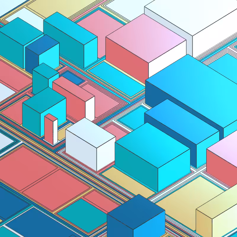 Geometric city #165