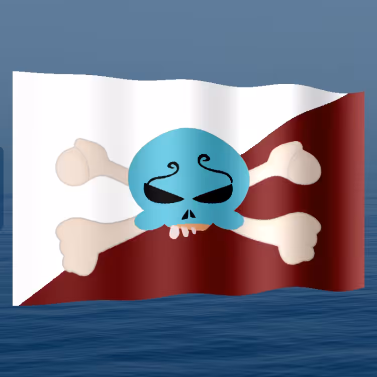 Jolly Roger Flag #49