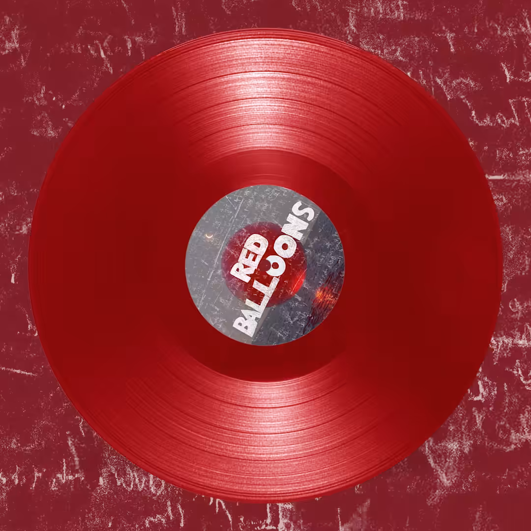 Red Balloons Vinyl
