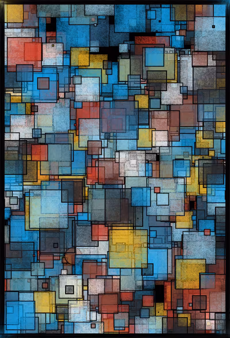 Circles In A Square World #17