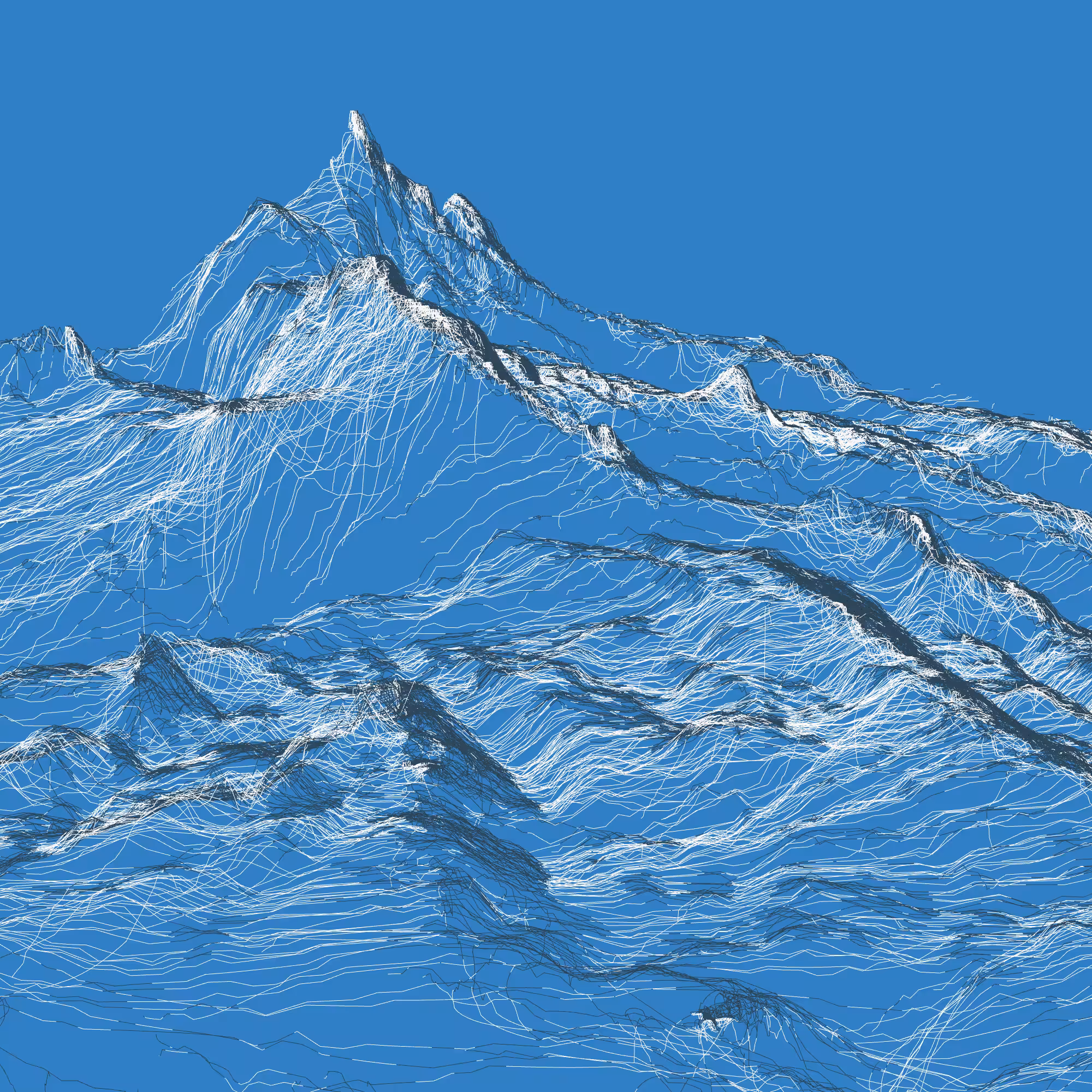 Ridge Scribbles #5