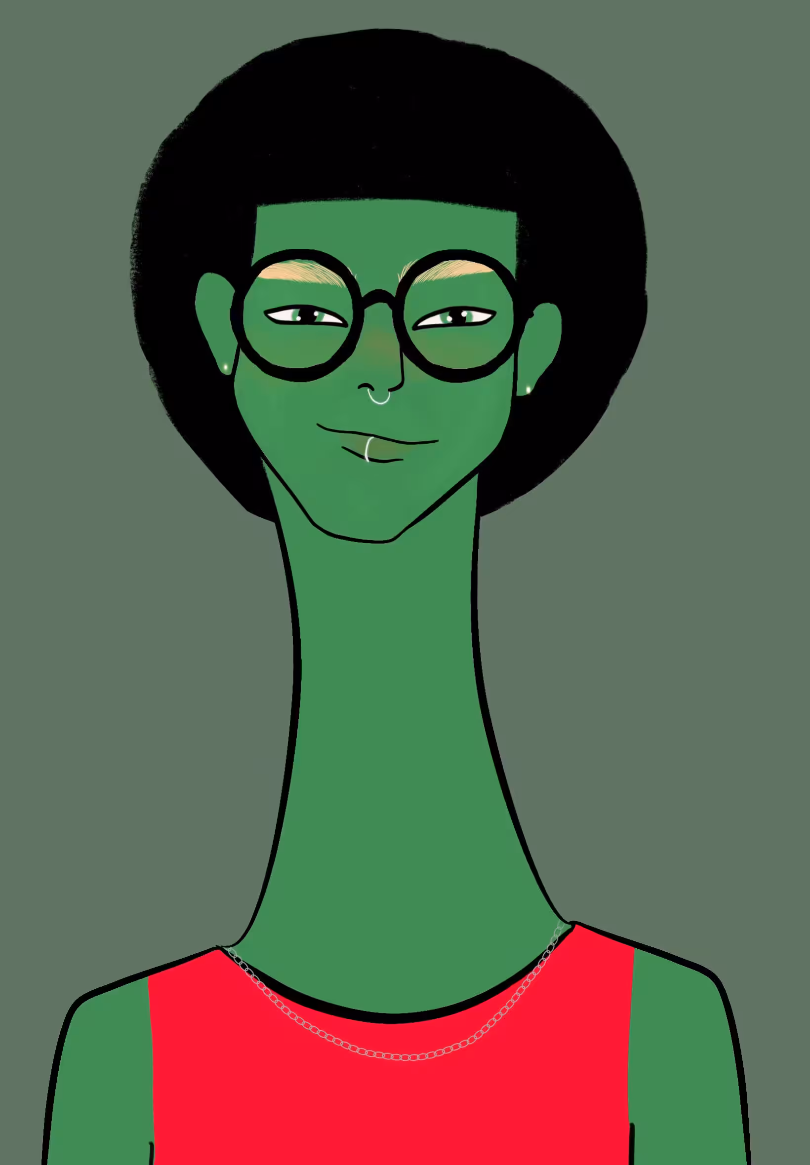 Long Neckie Fellas #2042