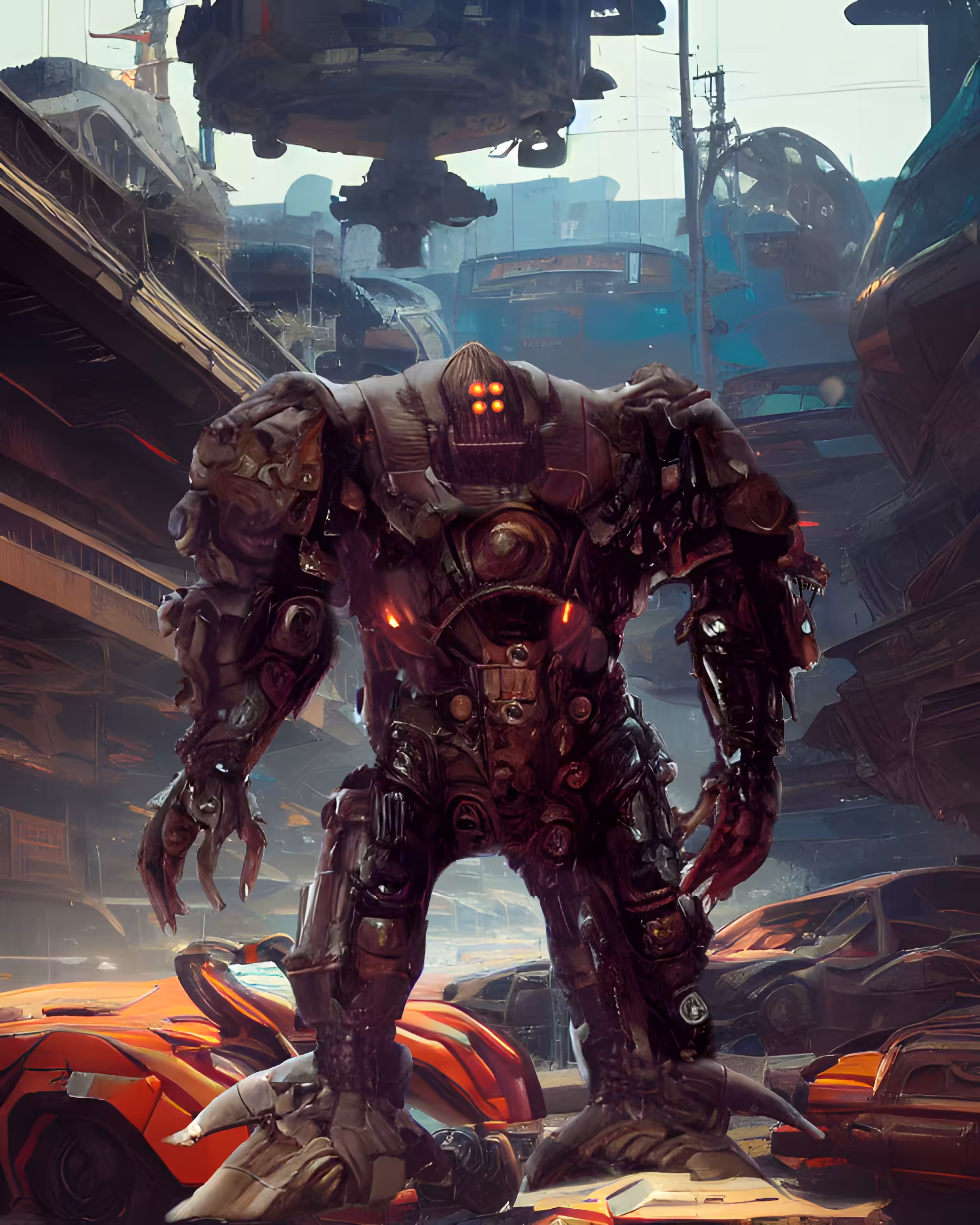 Scrap Golem: Junkyard Variant