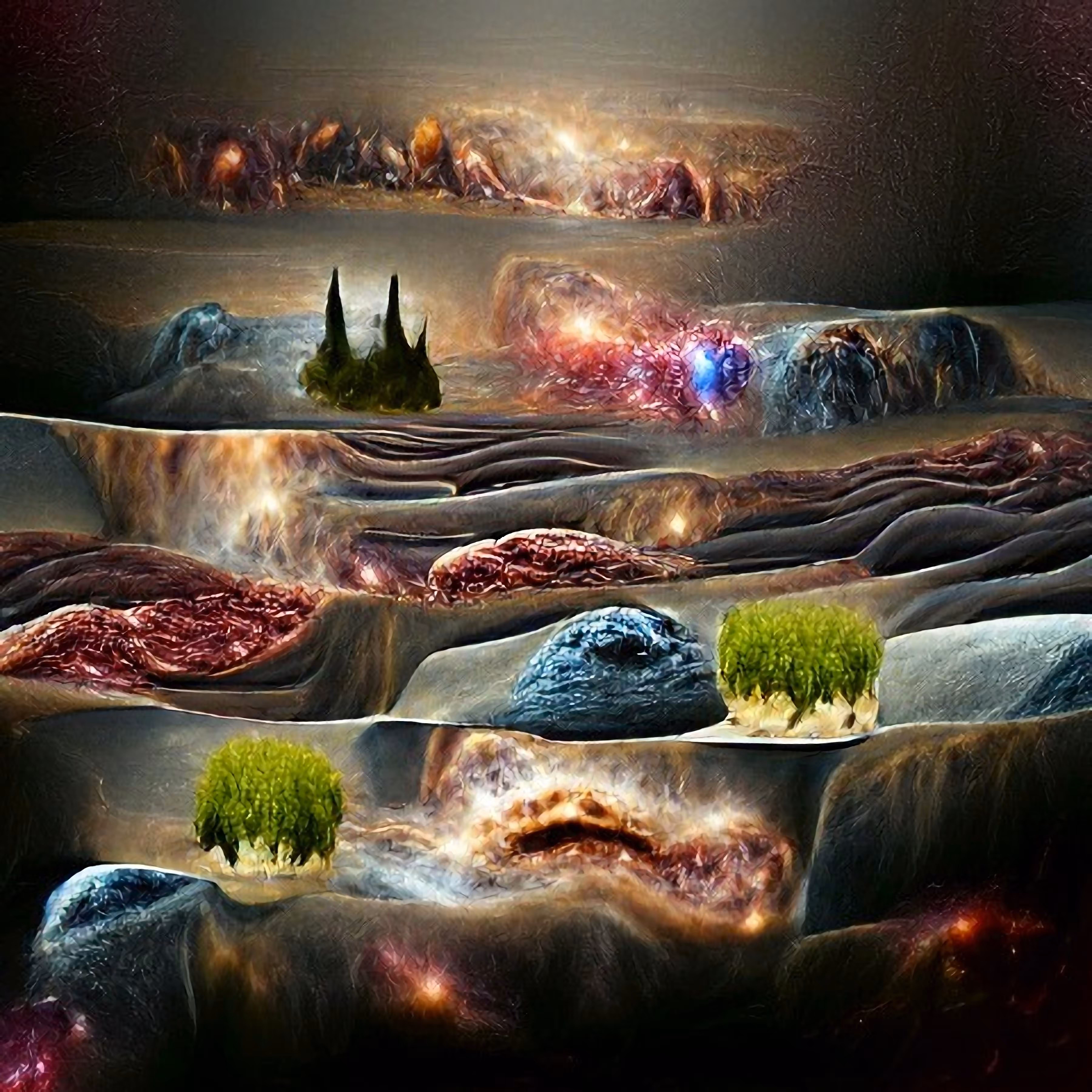 Landscape in the universe / 7k