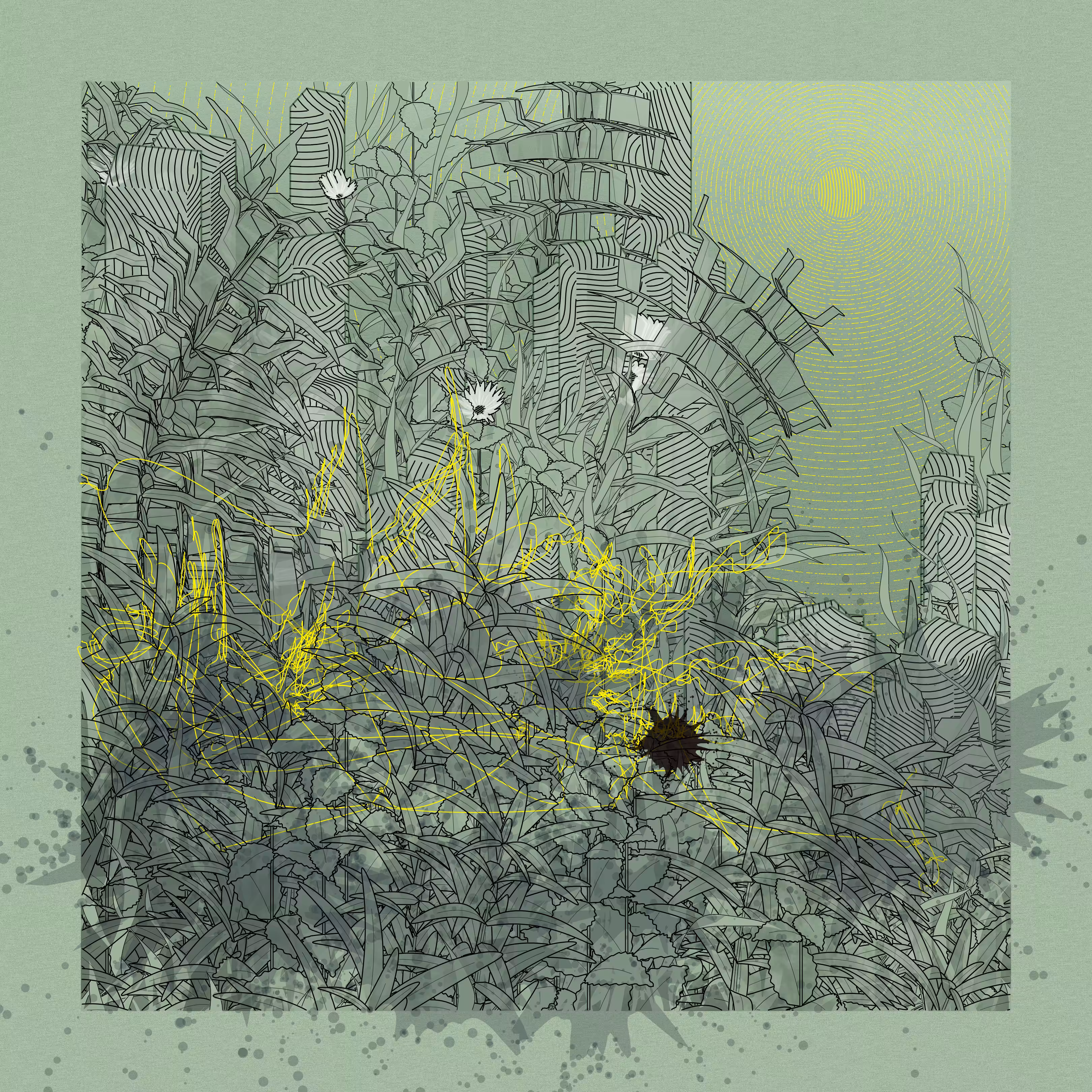 Landscape with Carbon Capture #8672