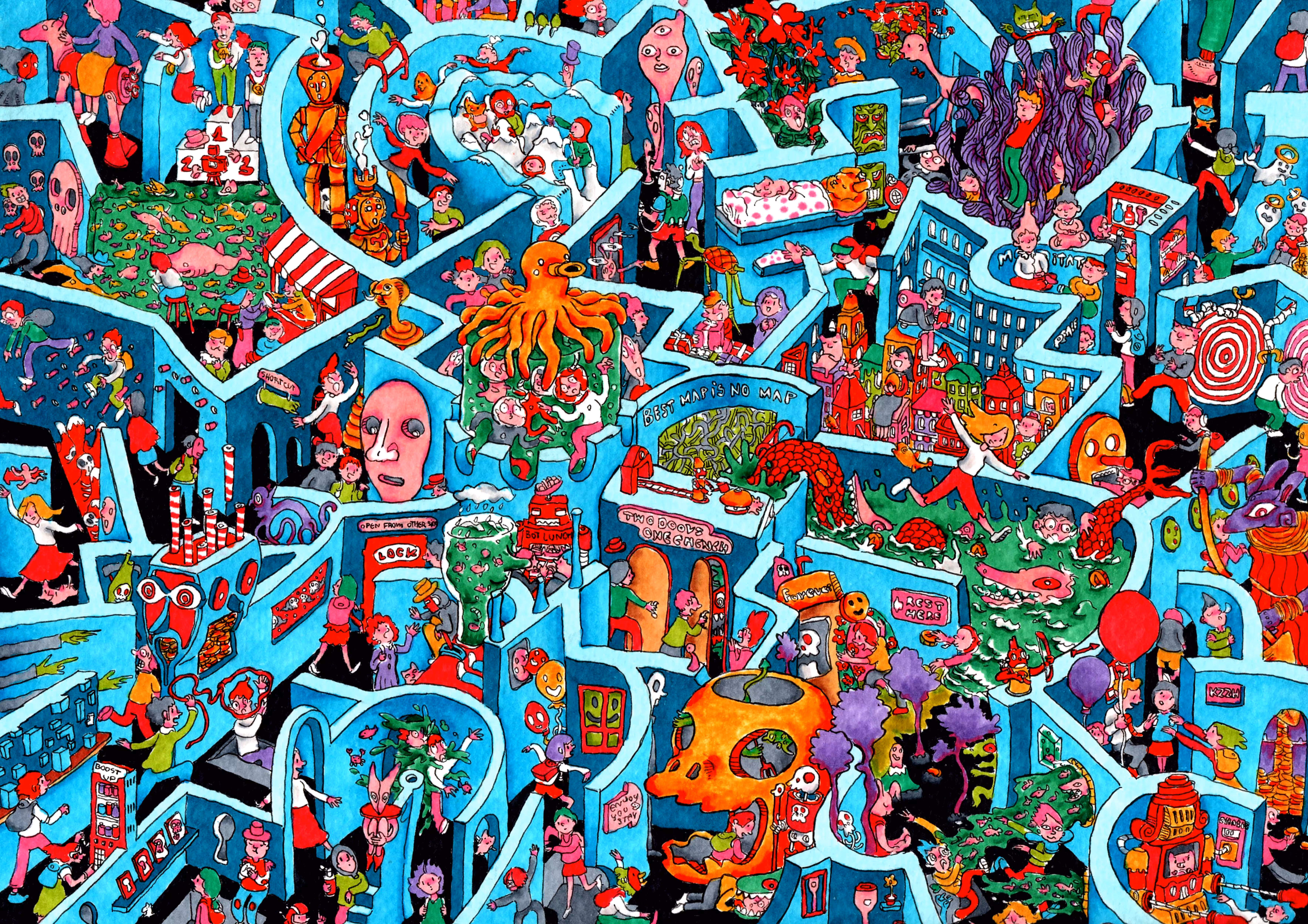 Life is a Maze