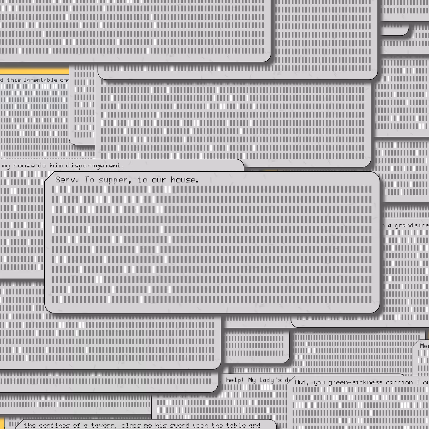 Romeo and Juliet on Punched Cards (Free) #31