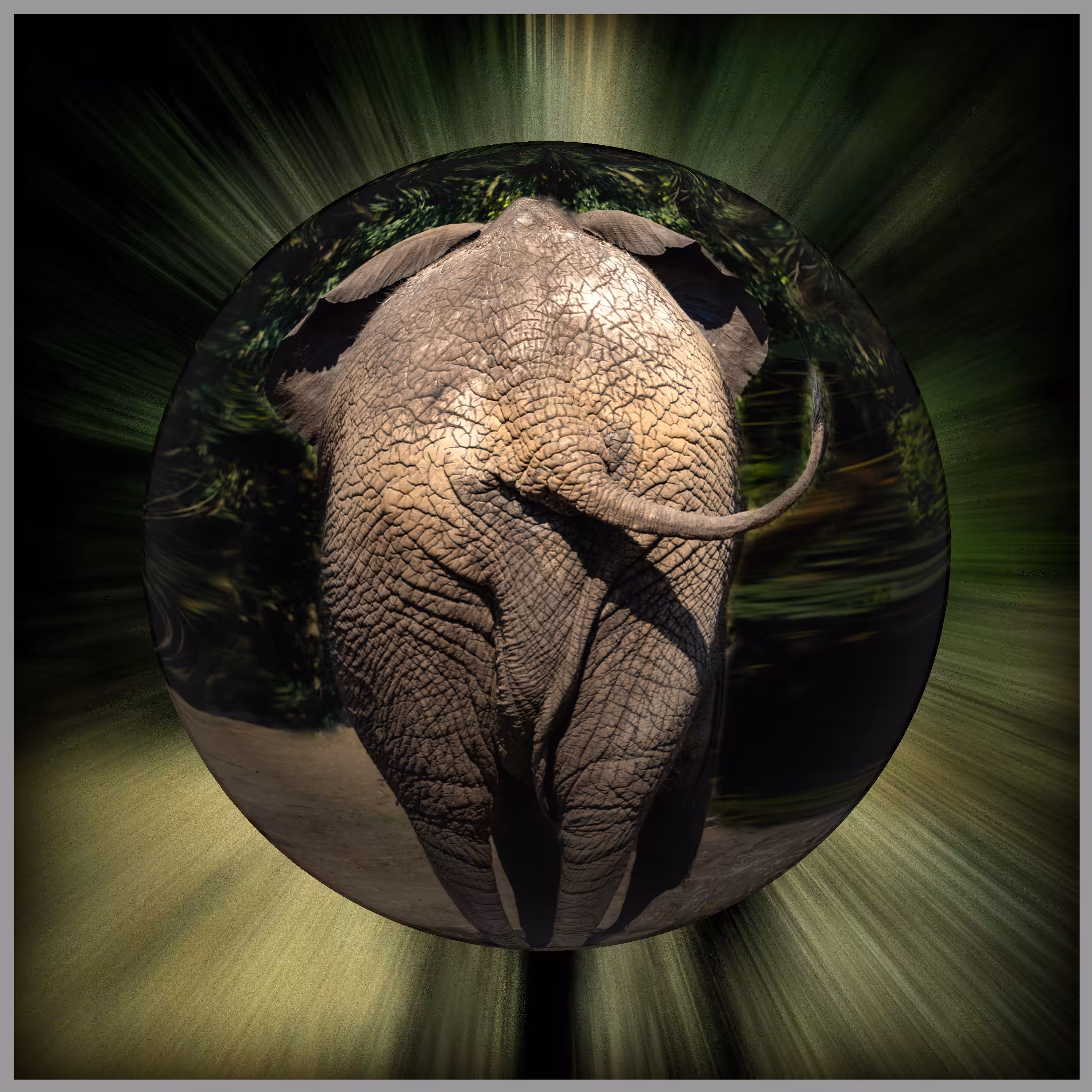 Animal Series No.14 - Happy Elephant