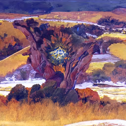 Landscape Tarot: Ace of Pentacles #7