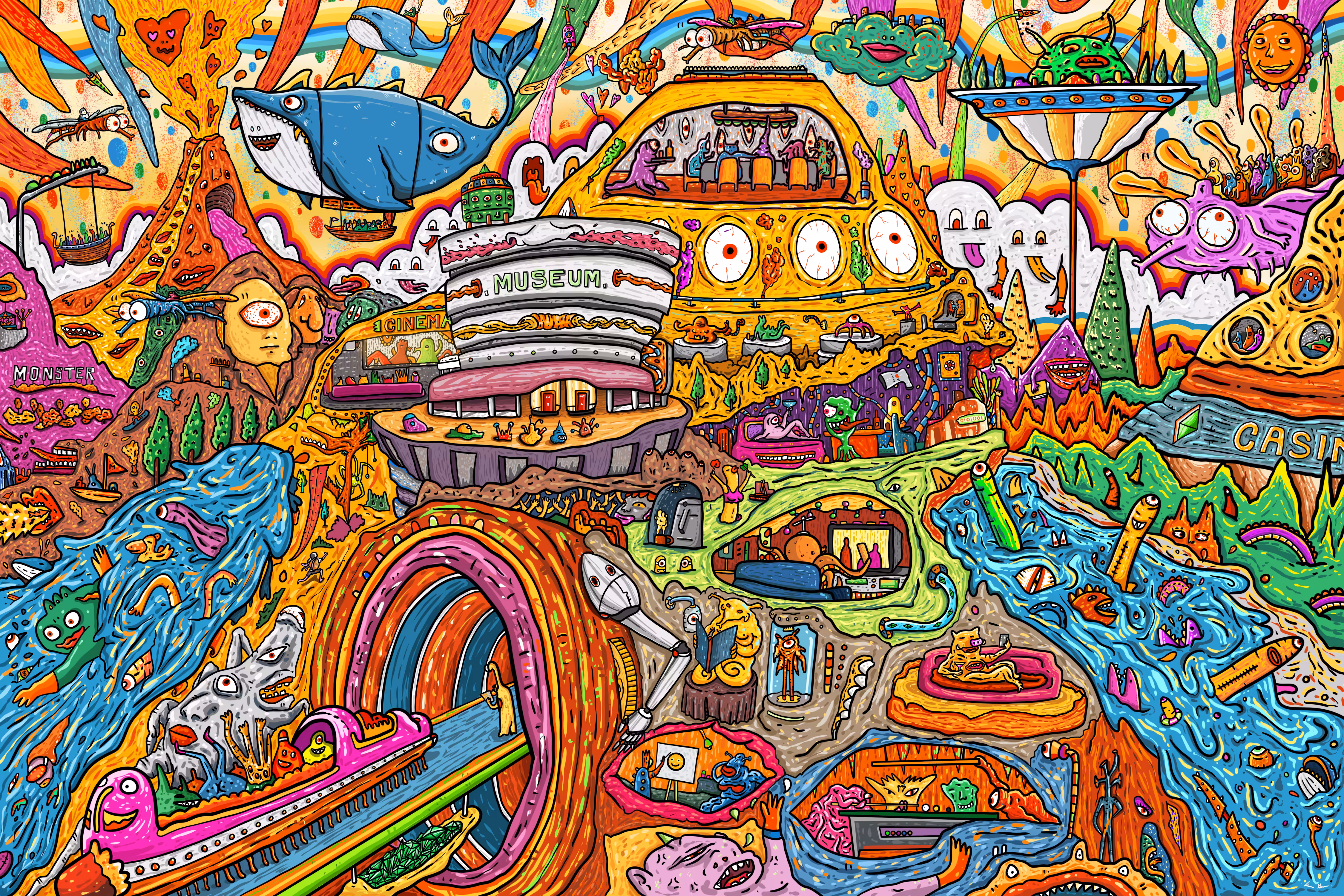 A MONSTER VACATION