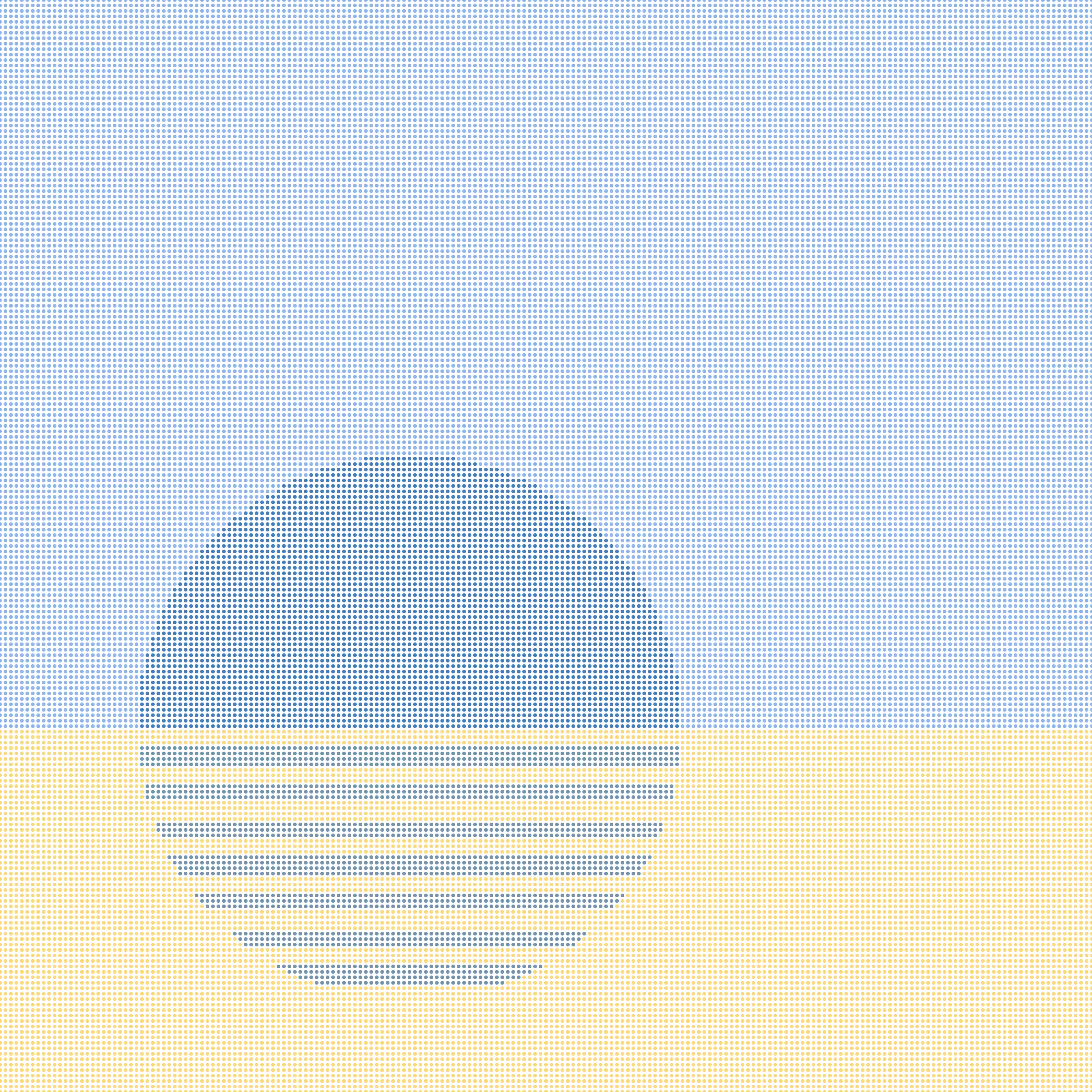 Stipple Sunsets #45