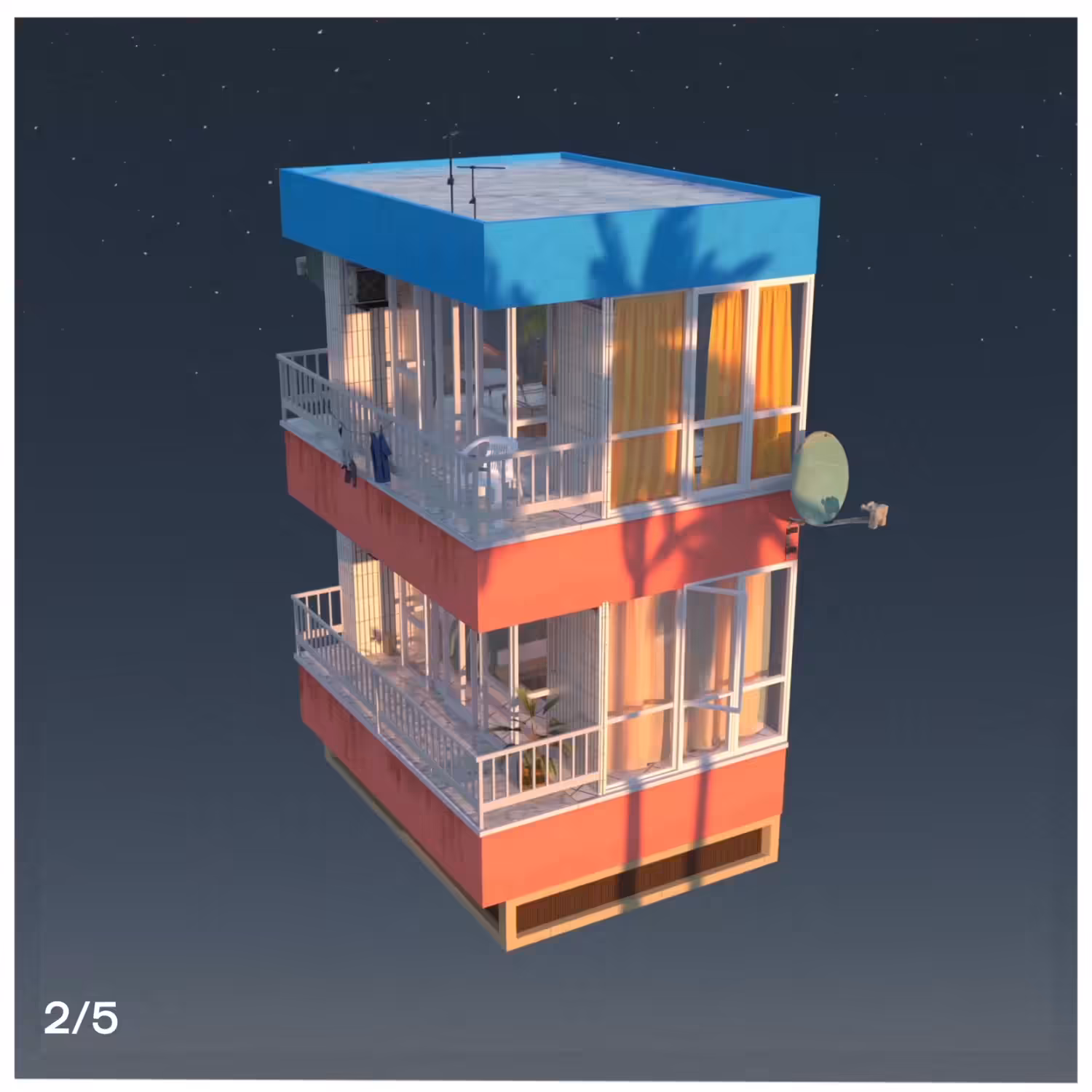 New Palm Residence 2/5