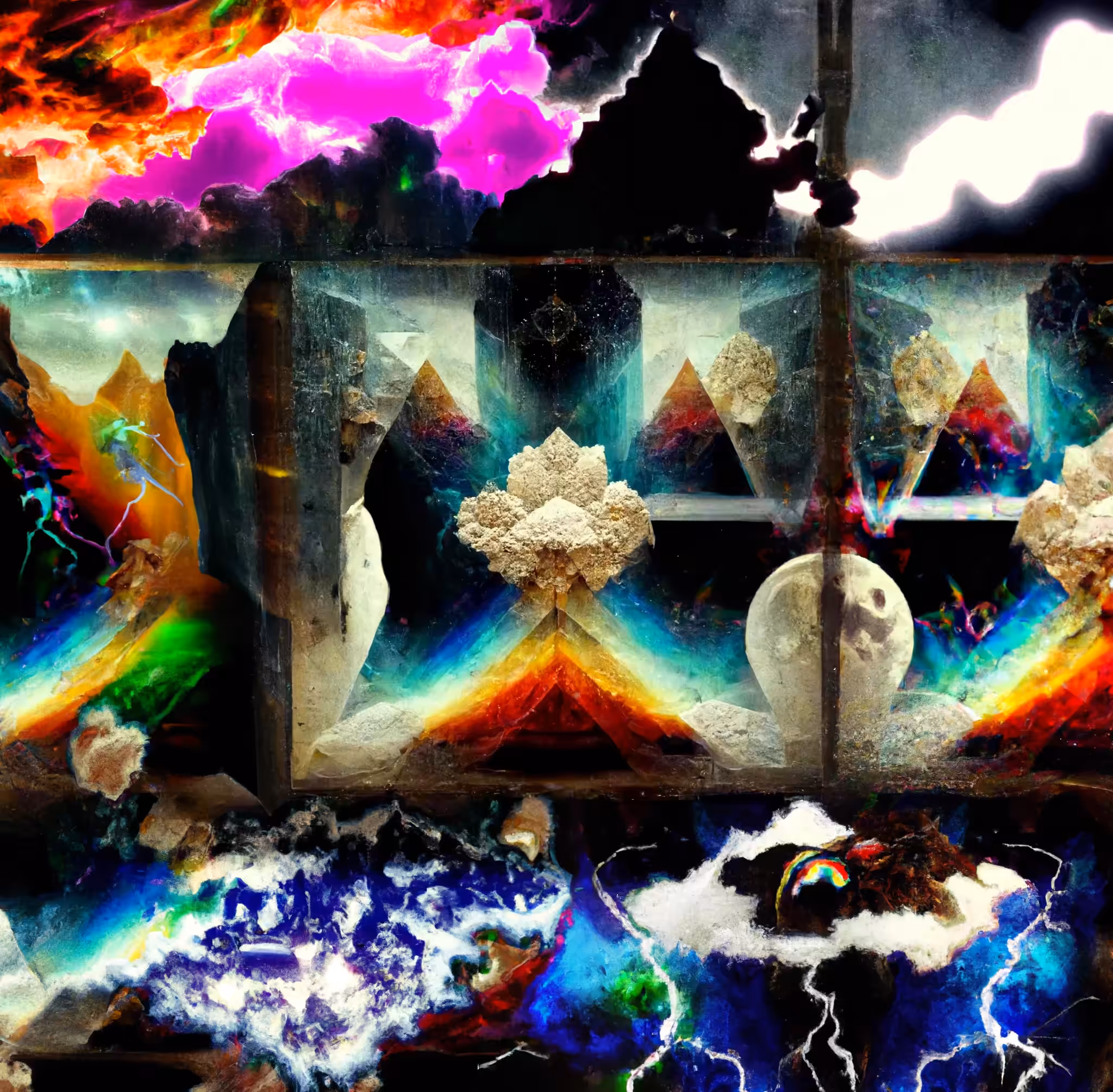 Disappearance of the ego border