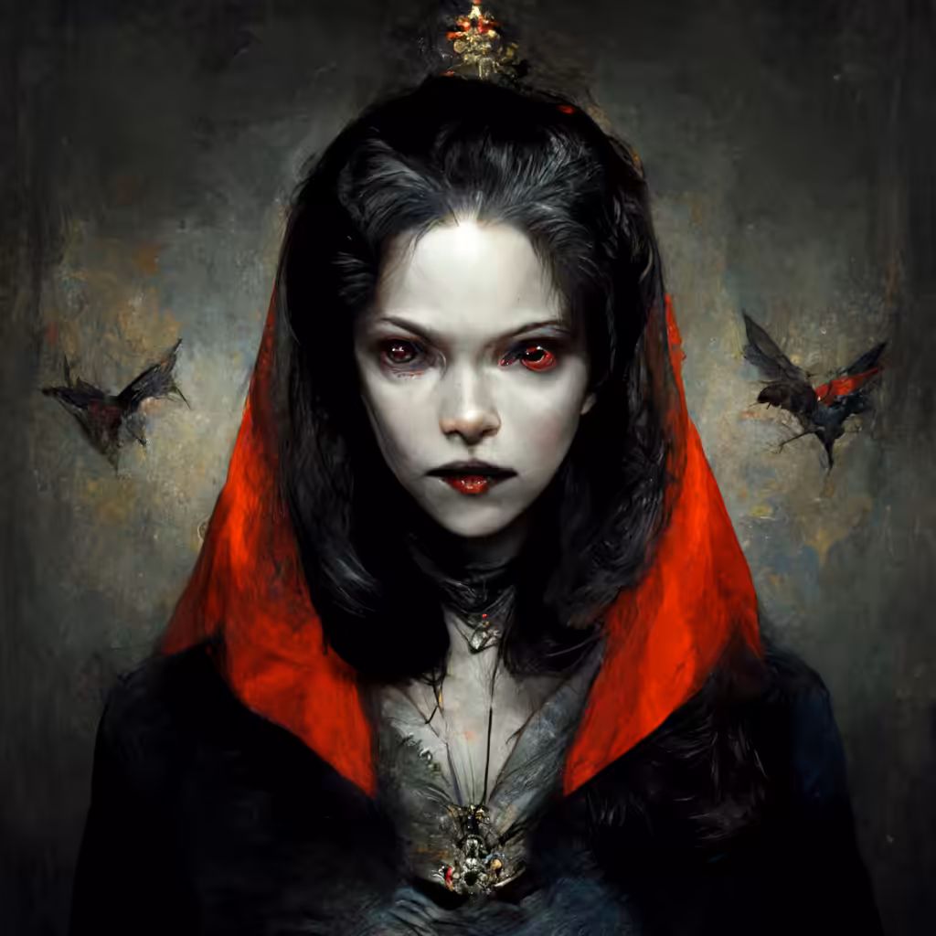 Psychedelic Art: Black queen