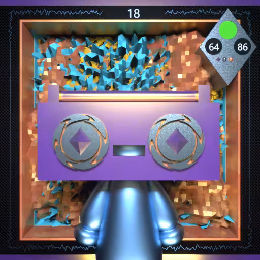 Boomboxhead 18