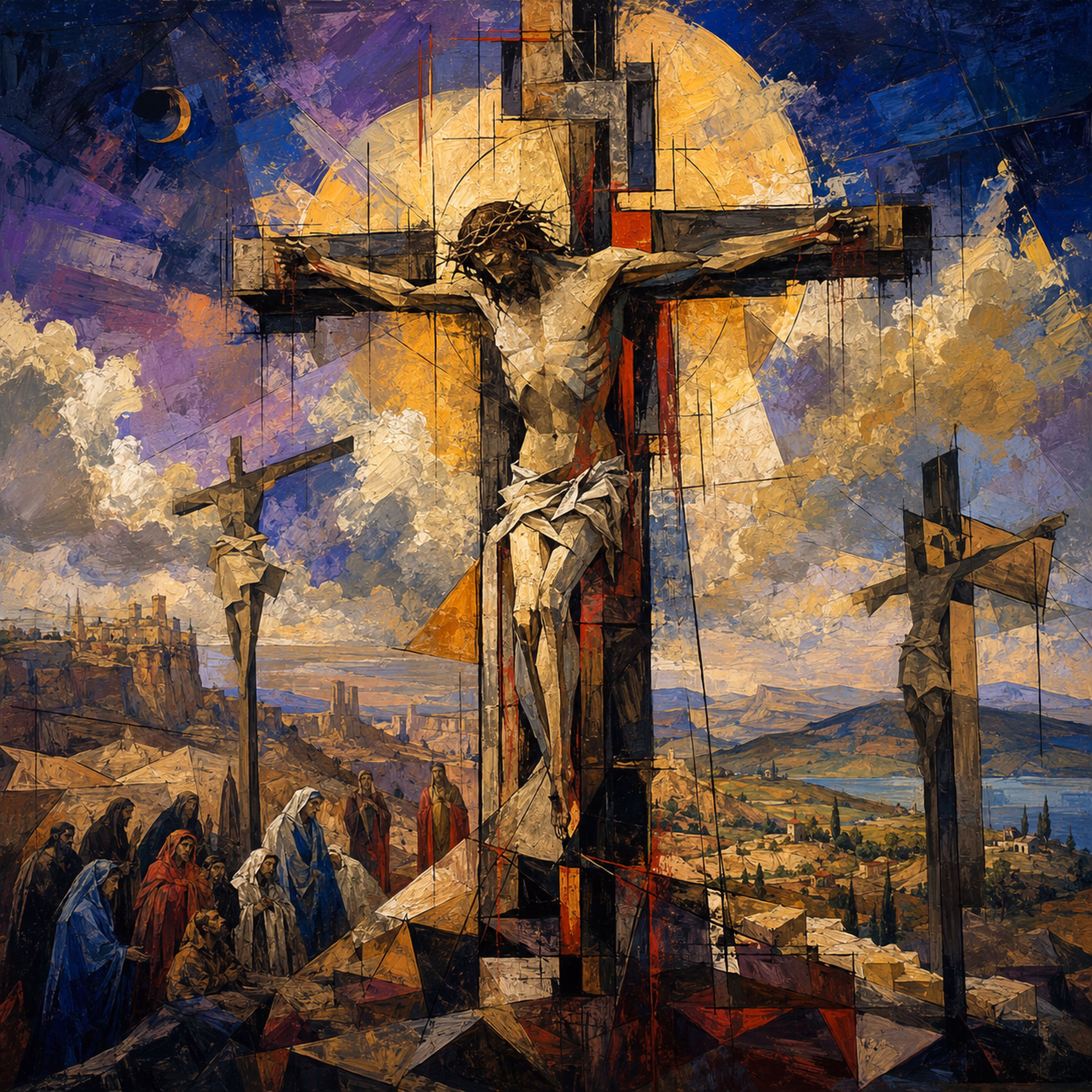 CHICKENFOOT414: Crucifixion of Jesus Christ 8K By chickenfoot