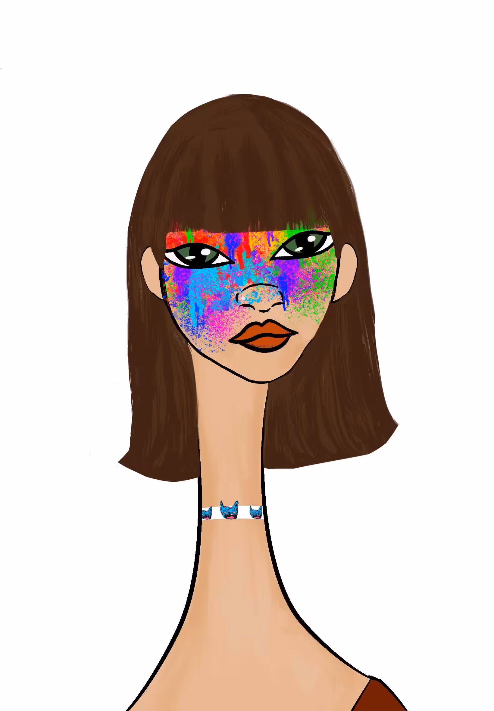 Long Neckie Ladies: Long Neckie Lady #472