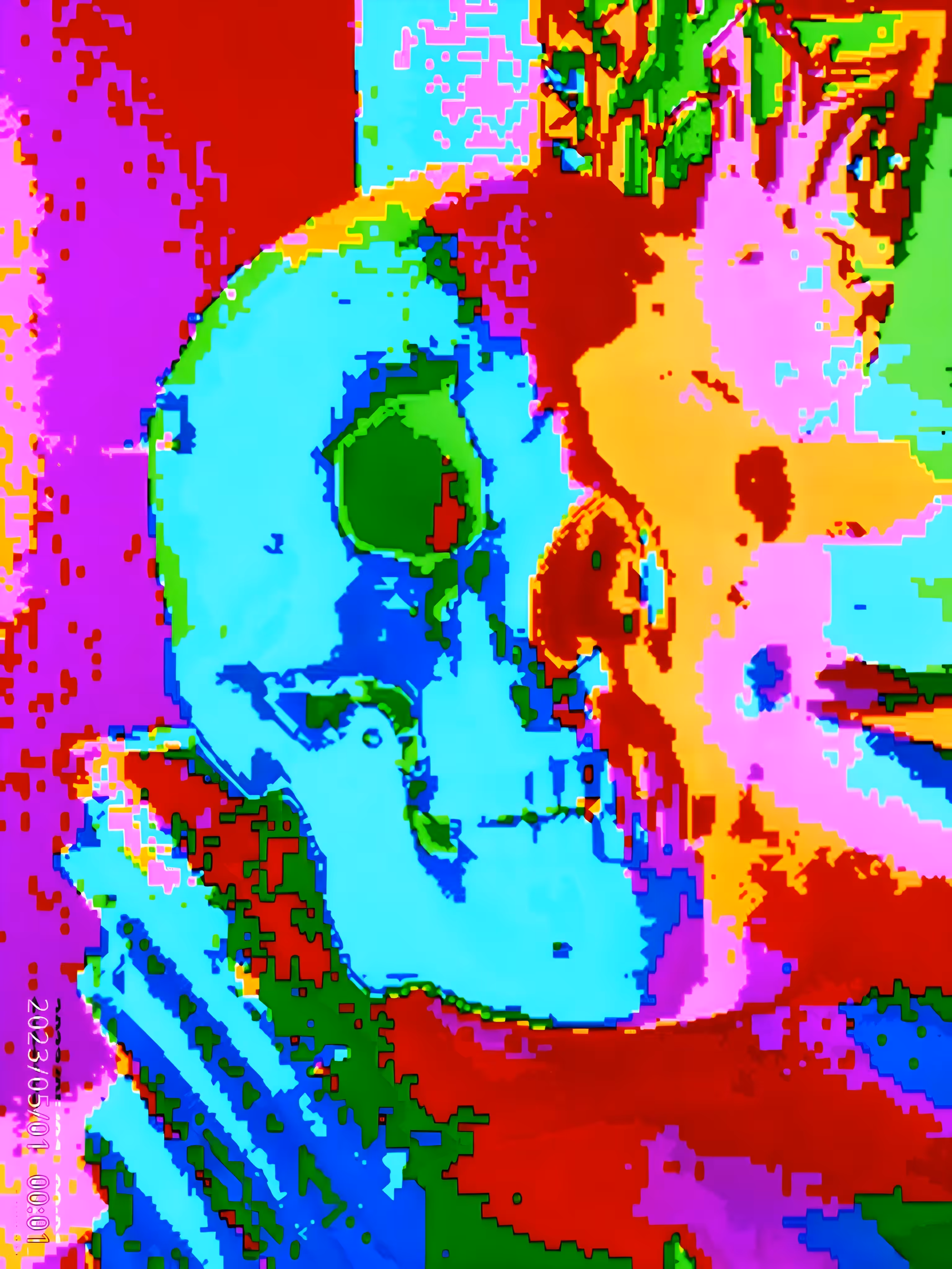 Warhol Glitchskull Nr. 2