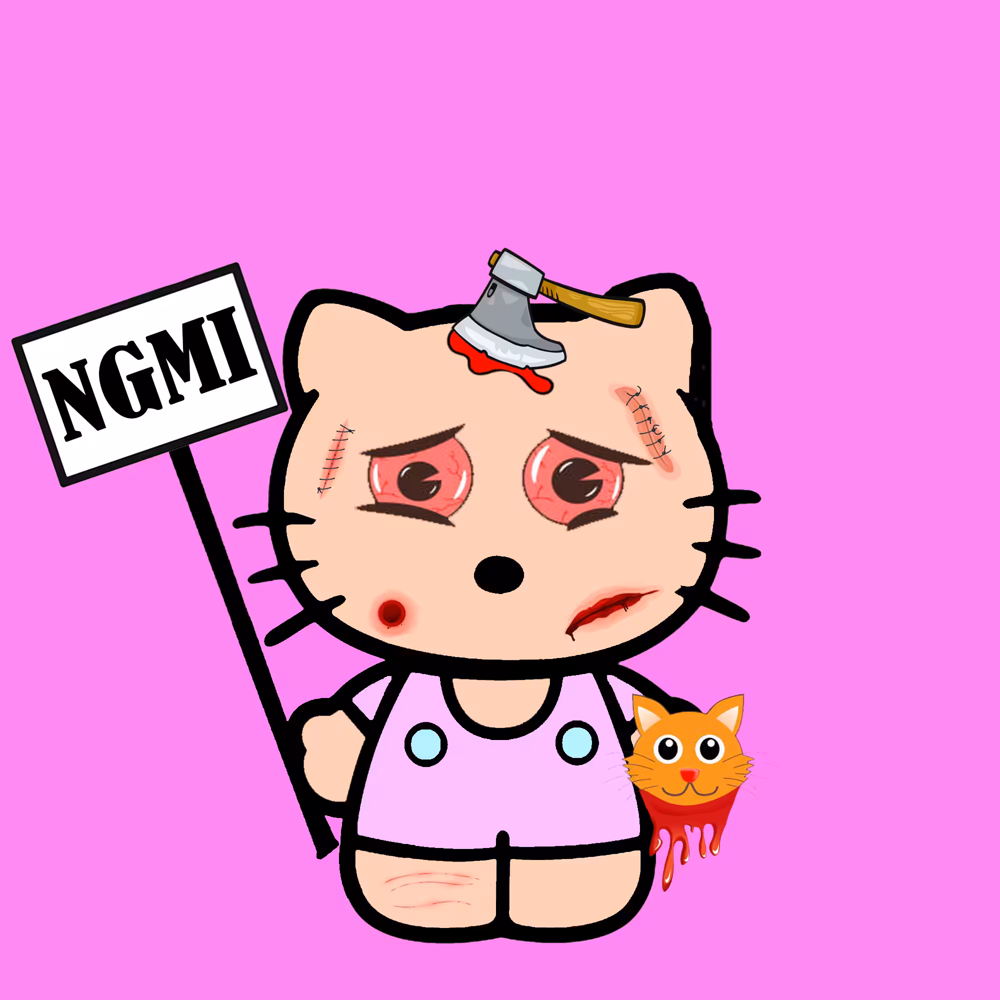 Hello Rekt Kitty - 602
