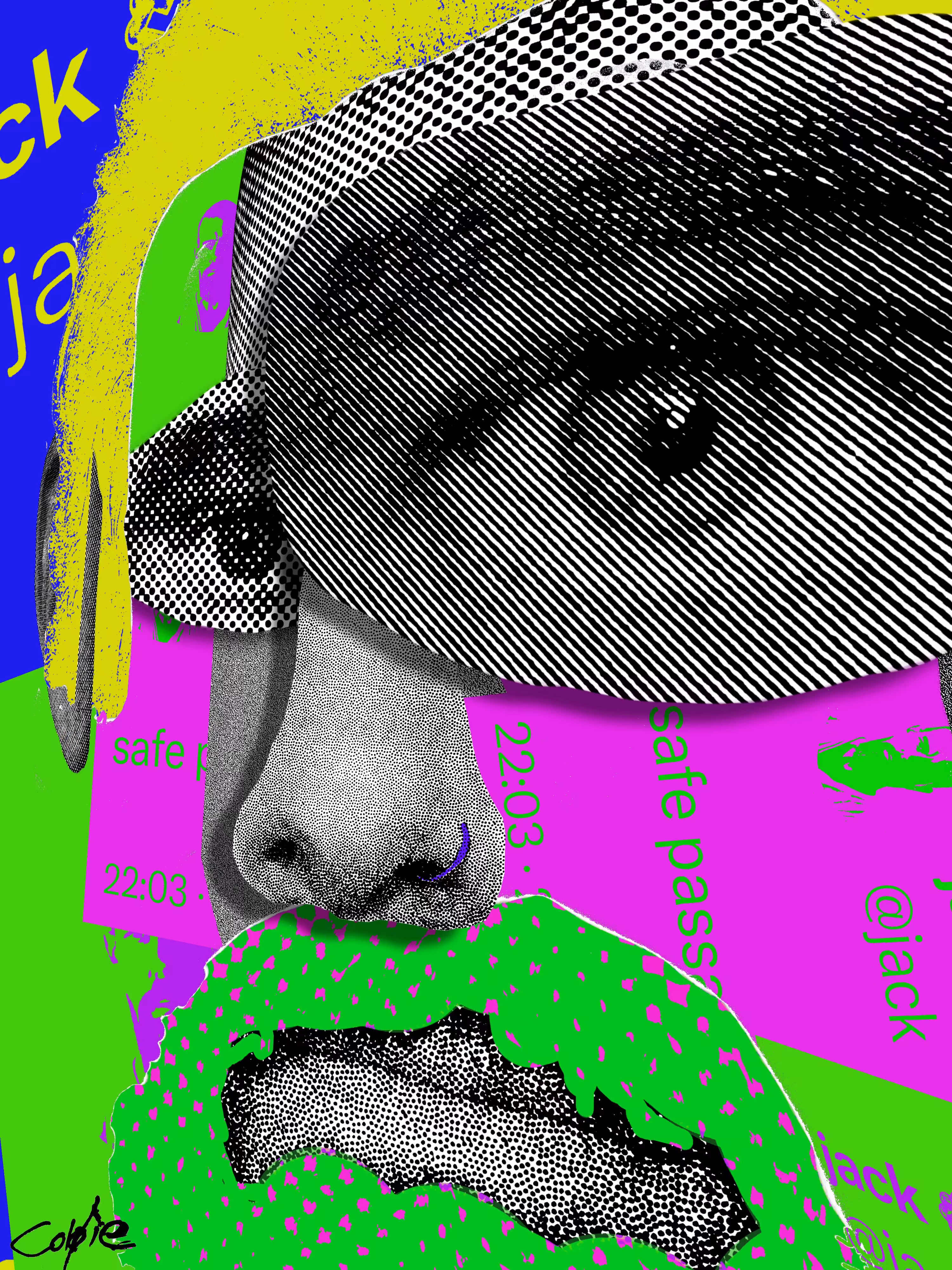 Decentral Eyes - Editions: Jack Dorsey - Decentral Eyes - Safe Passage Variant - 176/240