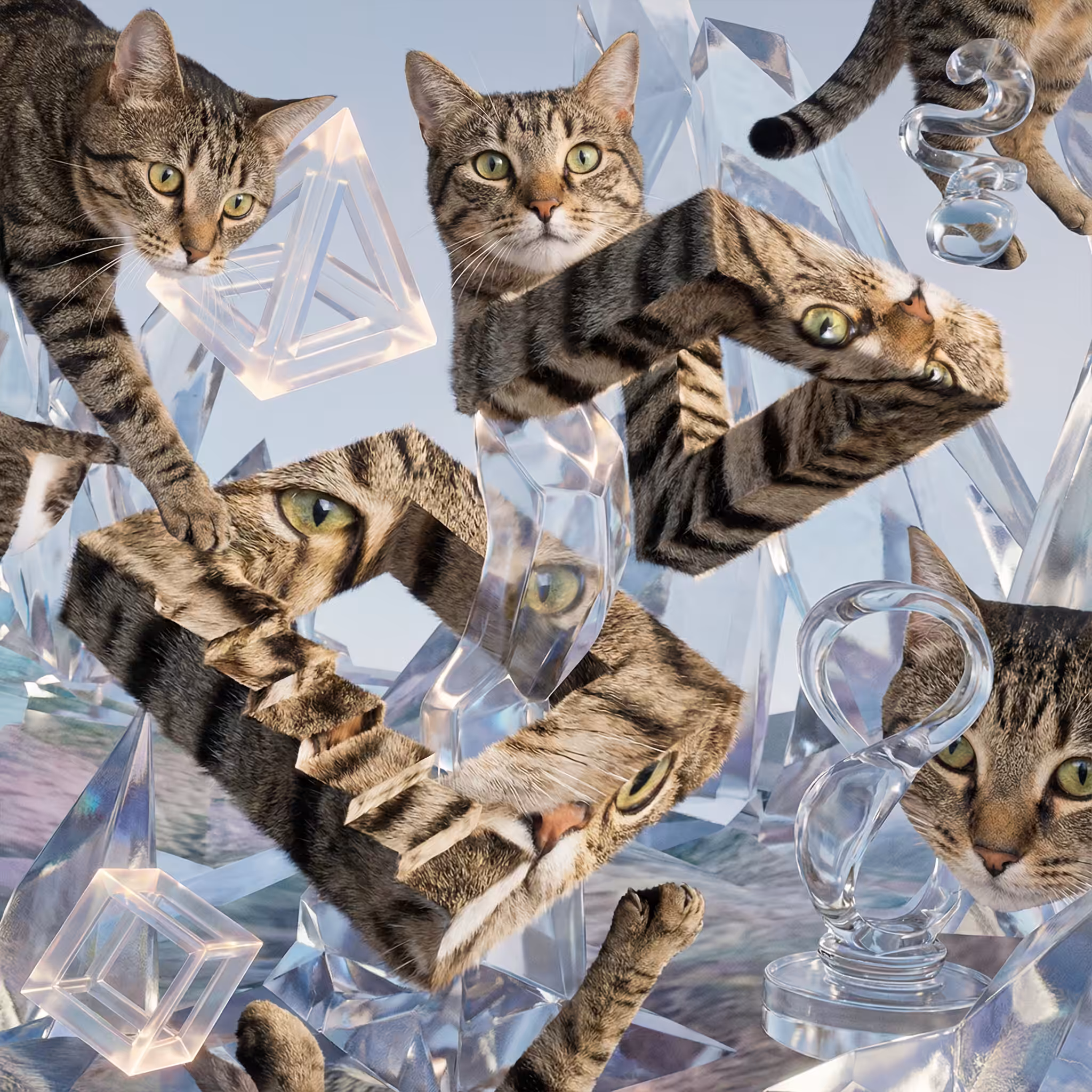 abstract cats #31