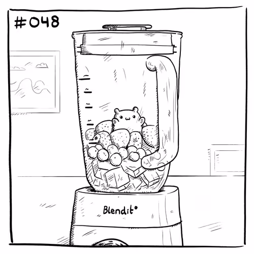 Suicidal Hamster #048 - Blender