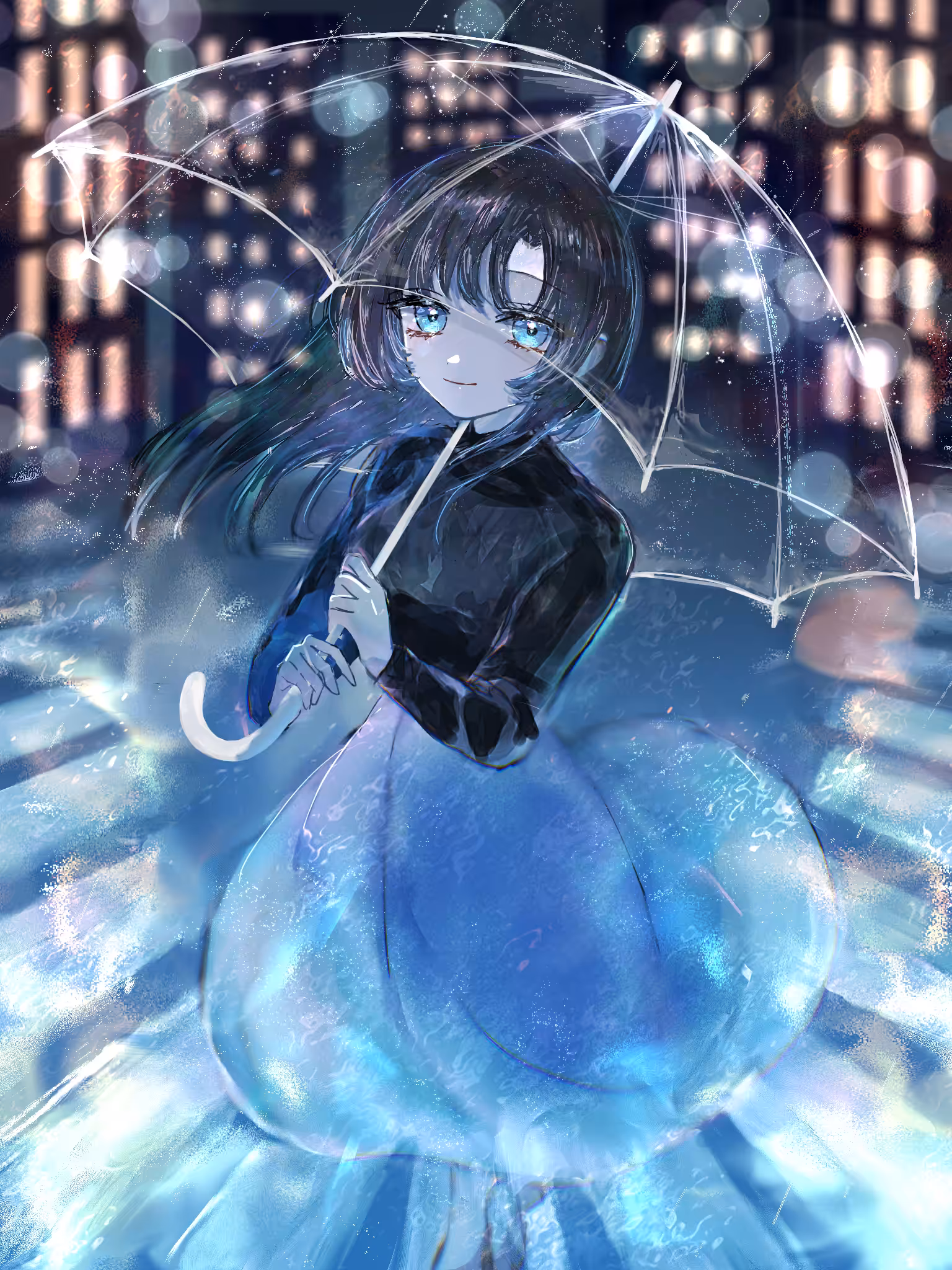 rainy night