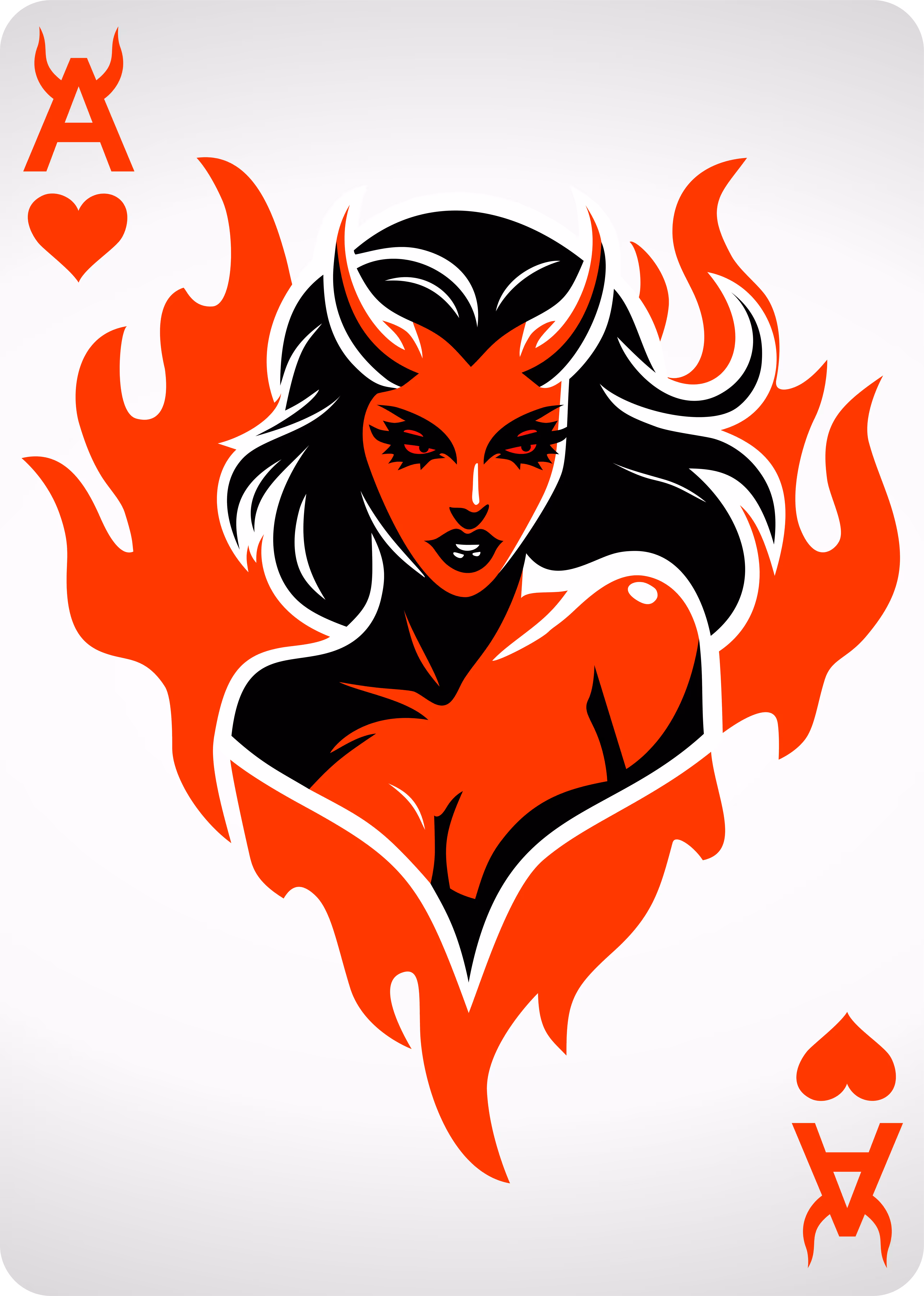 The Ace of Power (Red Heart)