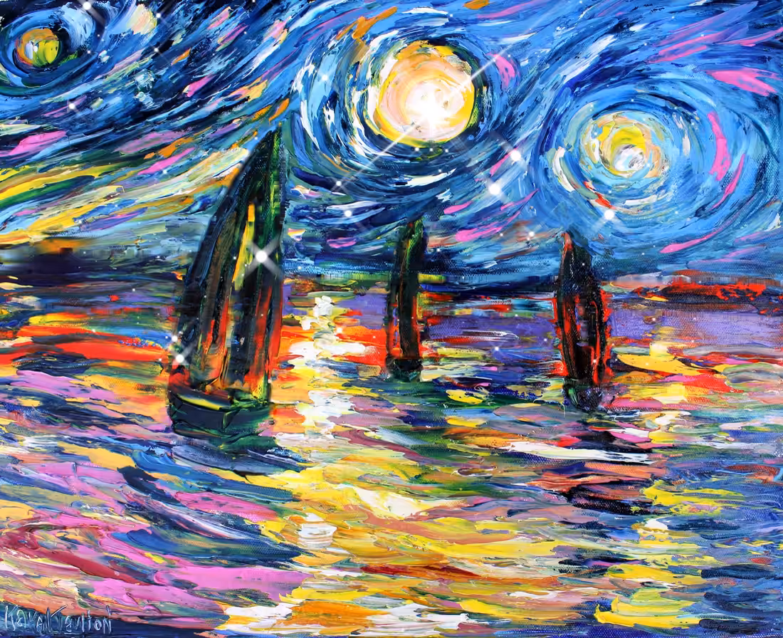 Starry Night Sailing