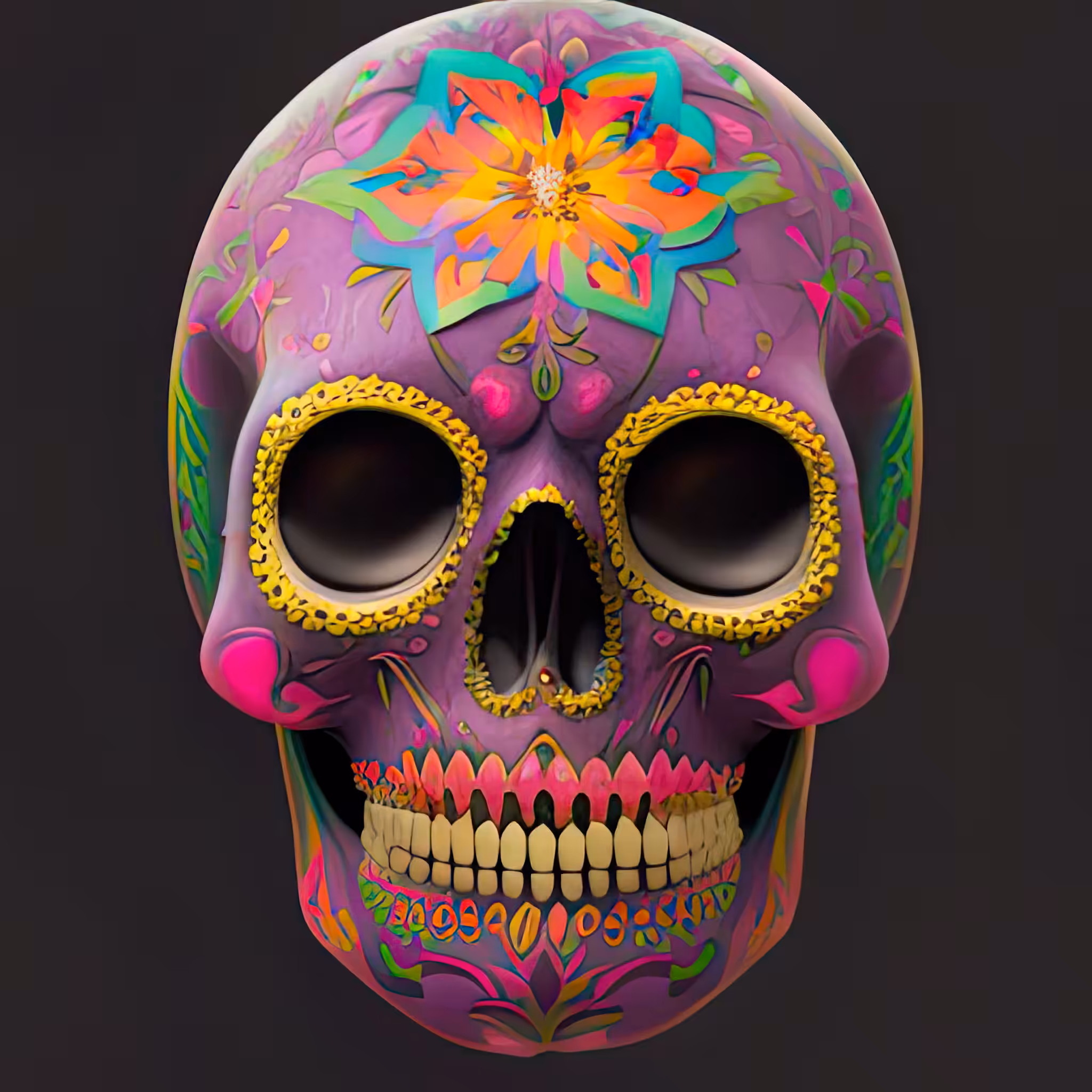 Head Case - A Color Study: Head Case #132