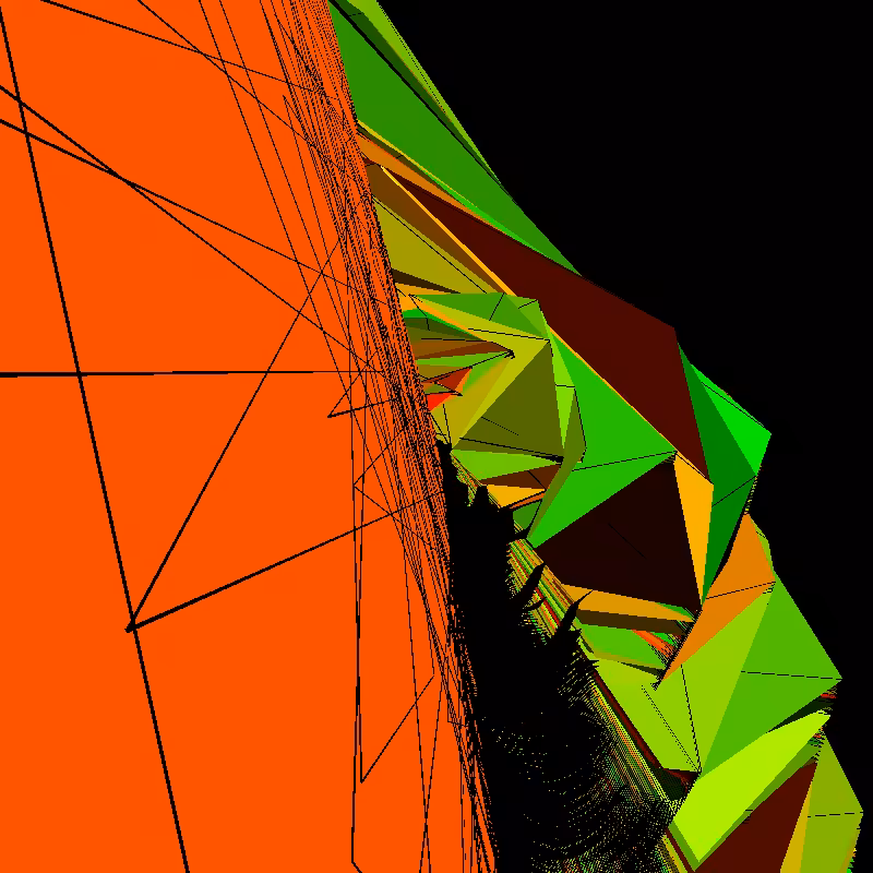 p5.js Descending a Staircase #45