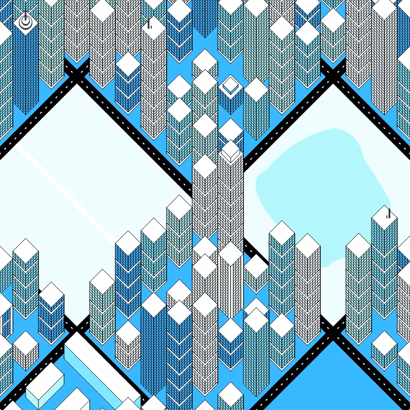 A City from Above #128