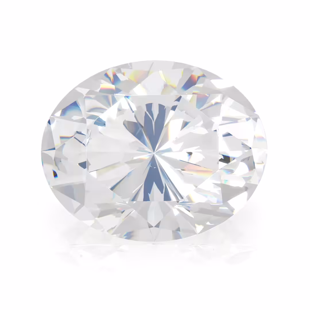 #8 Diamond - Oval Cut