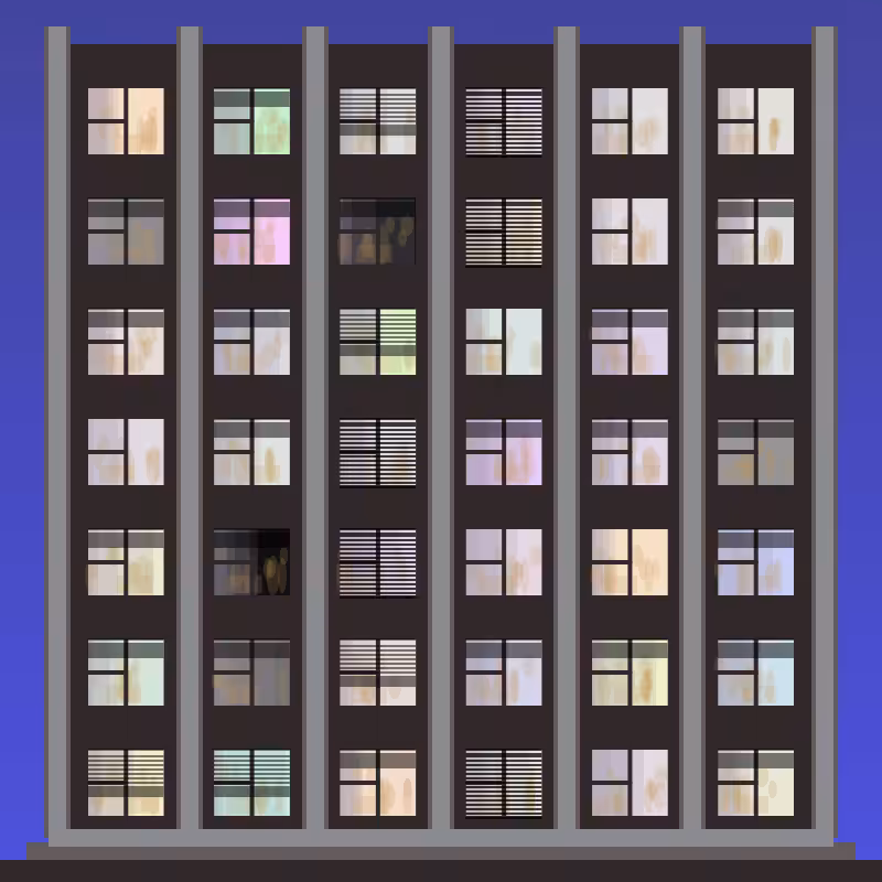 Night Windows #13