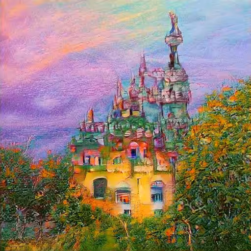 Pastel Castle #362