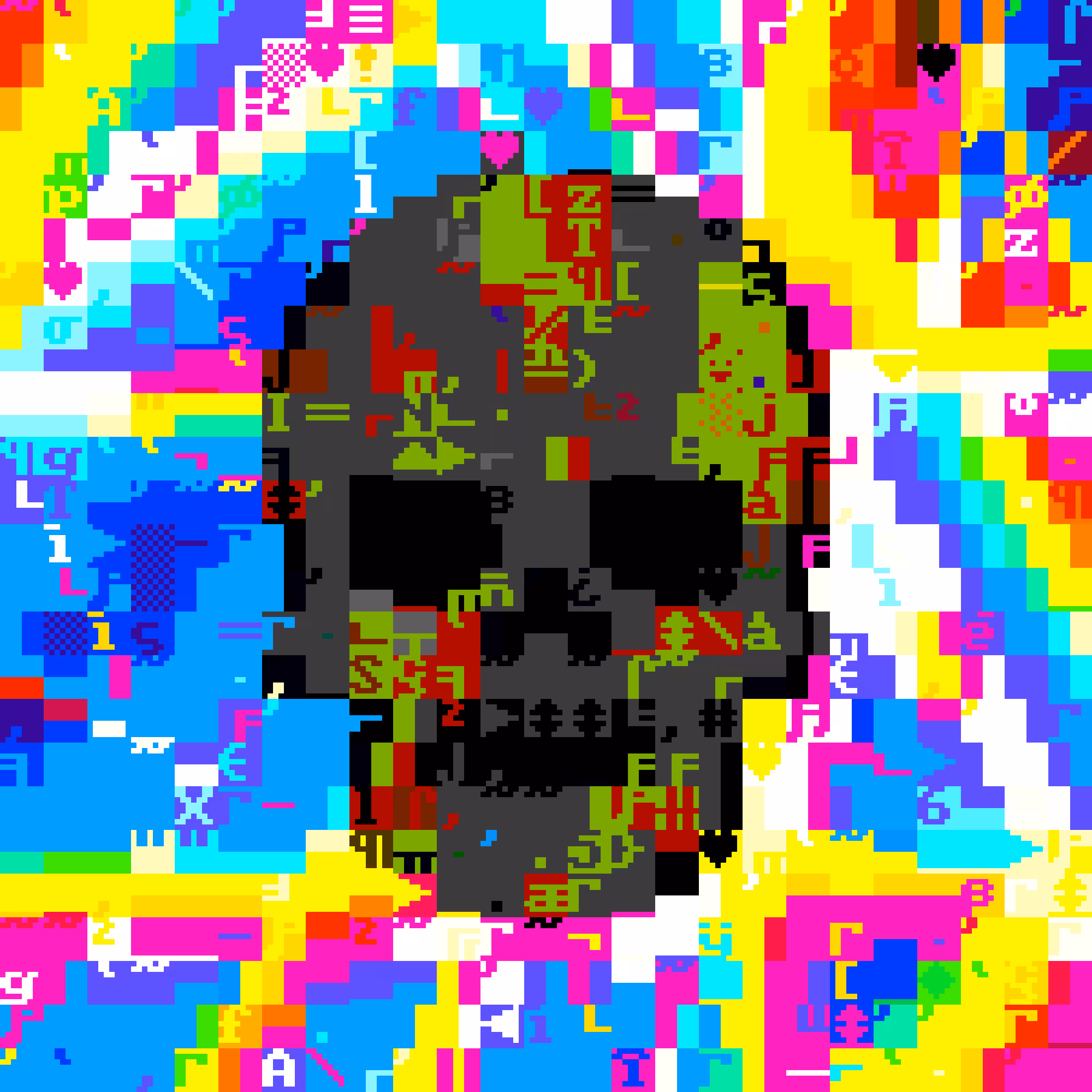 DOS Skull 0476