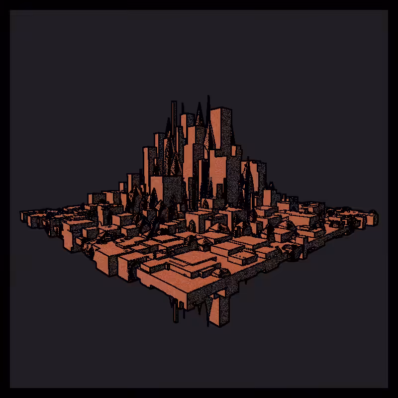 Crystal forest #8