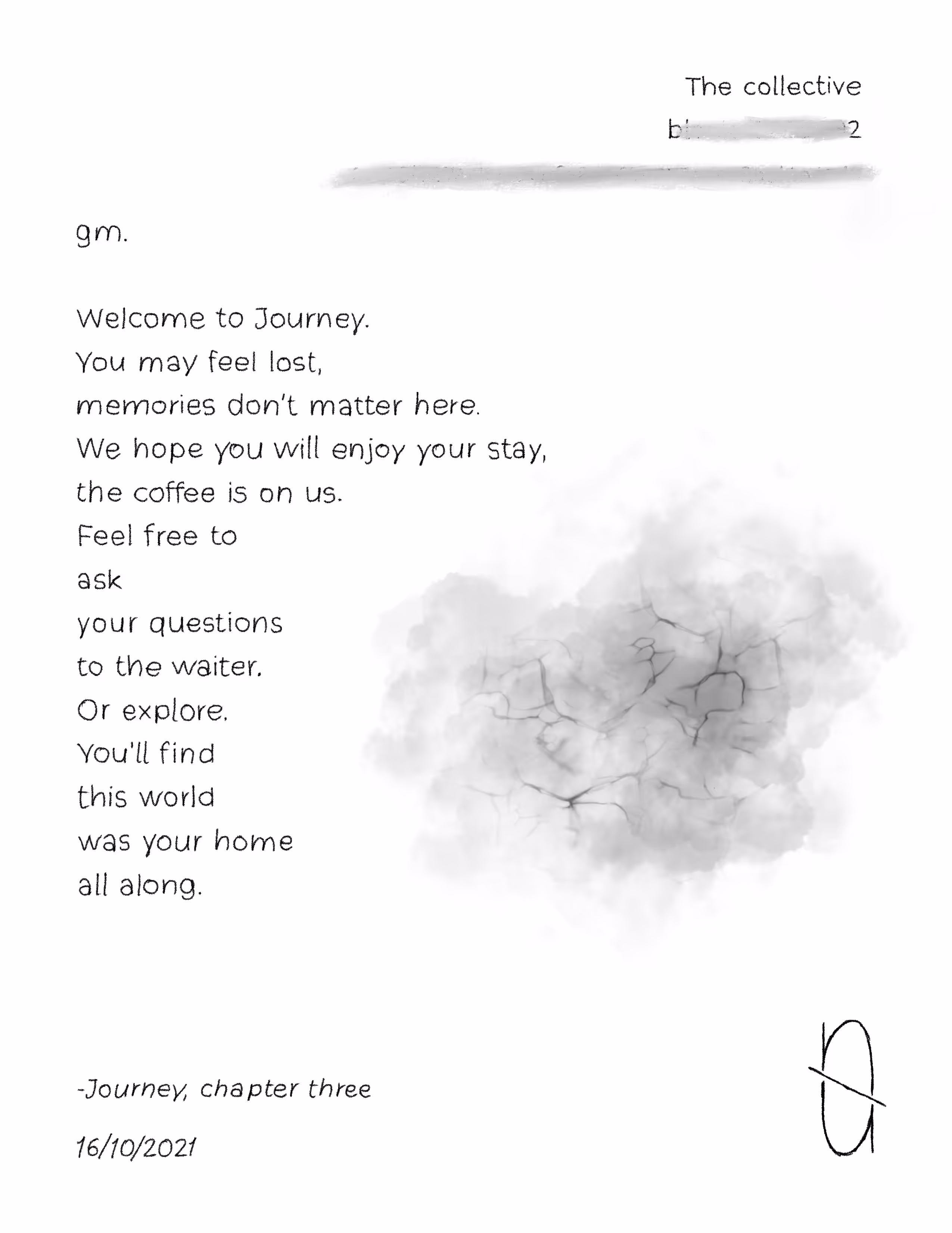 Journey, chapter three