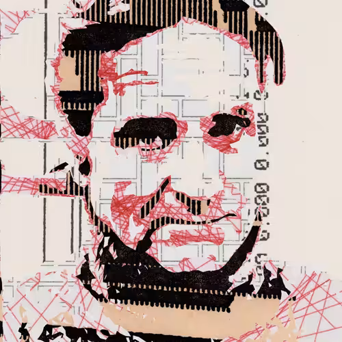 THE GENERATIVE PORTRAIT COLLECTION OF ROBERT MALLARY: Generative Portrait of Robert Mallary #90