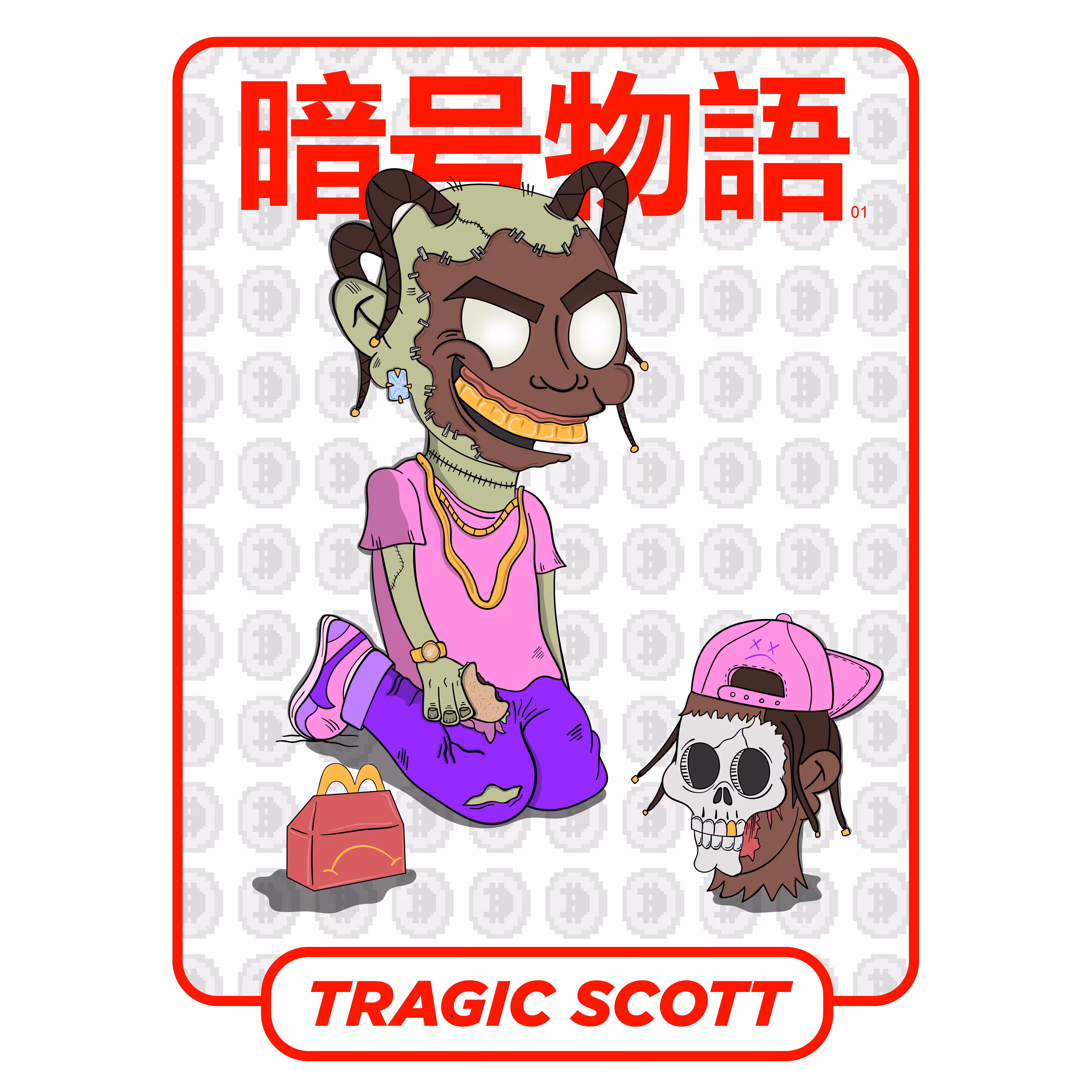 TRAGIC SCOTT CRYPTO CARD MT001