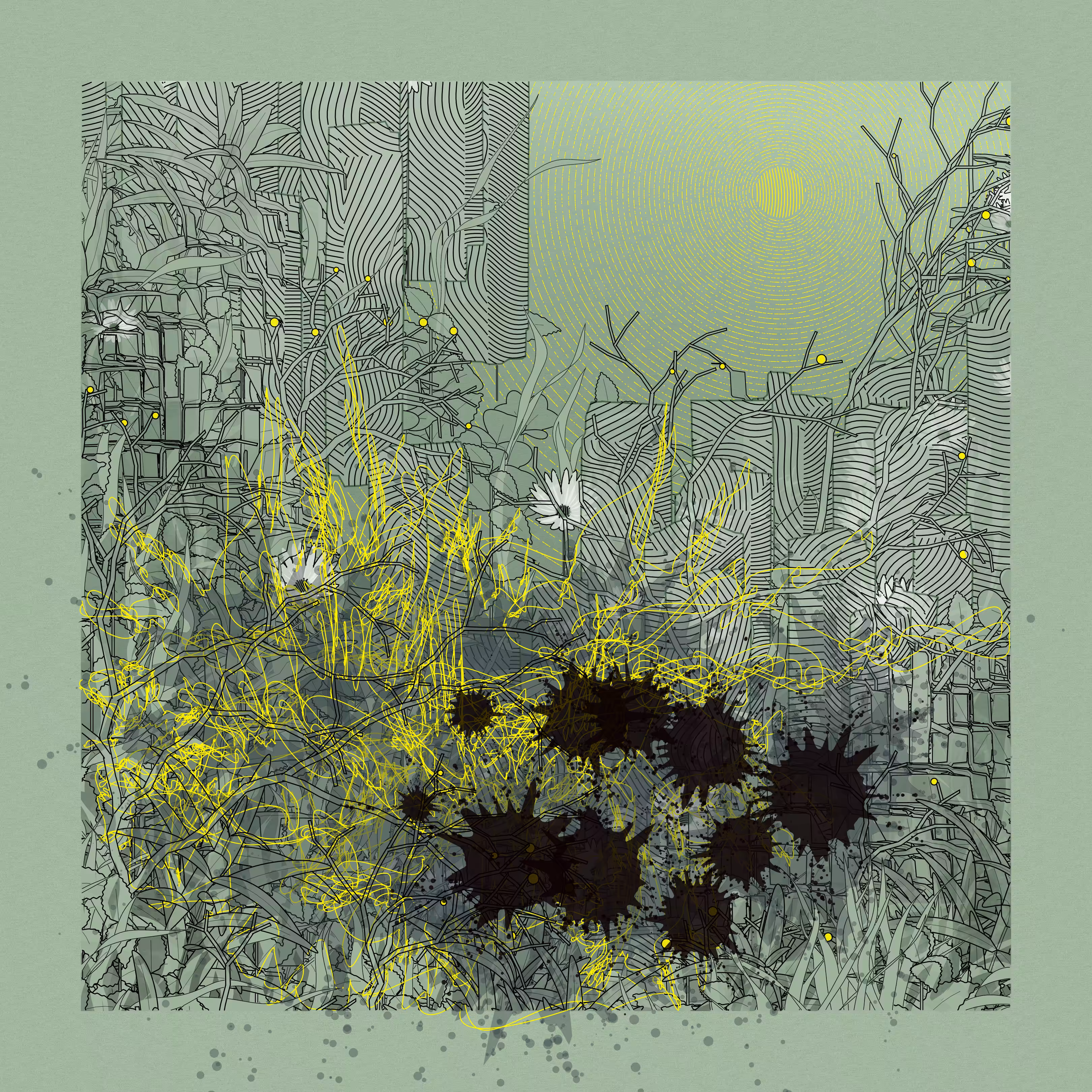 Landscape with Carbon Capture #6512