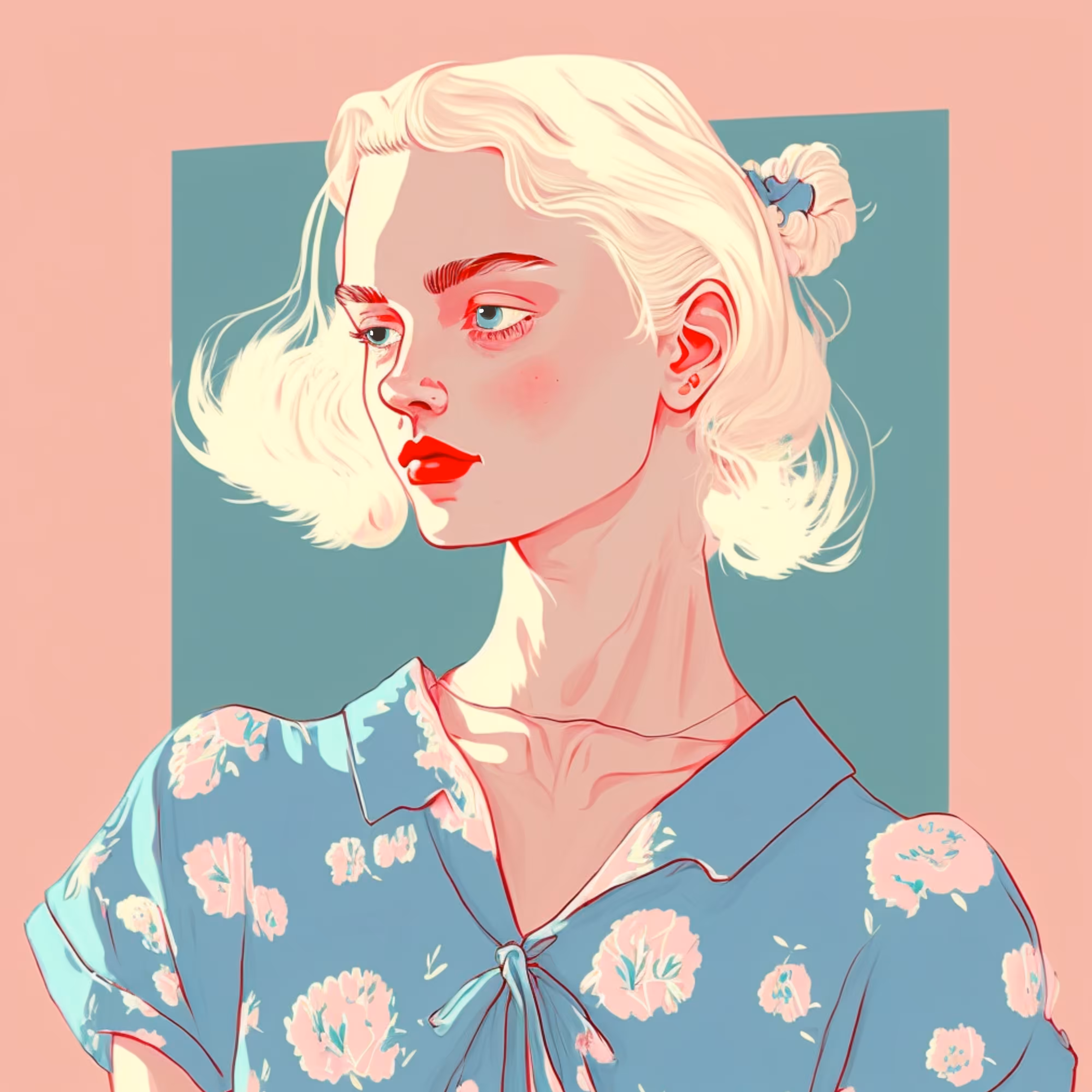 B L U E
