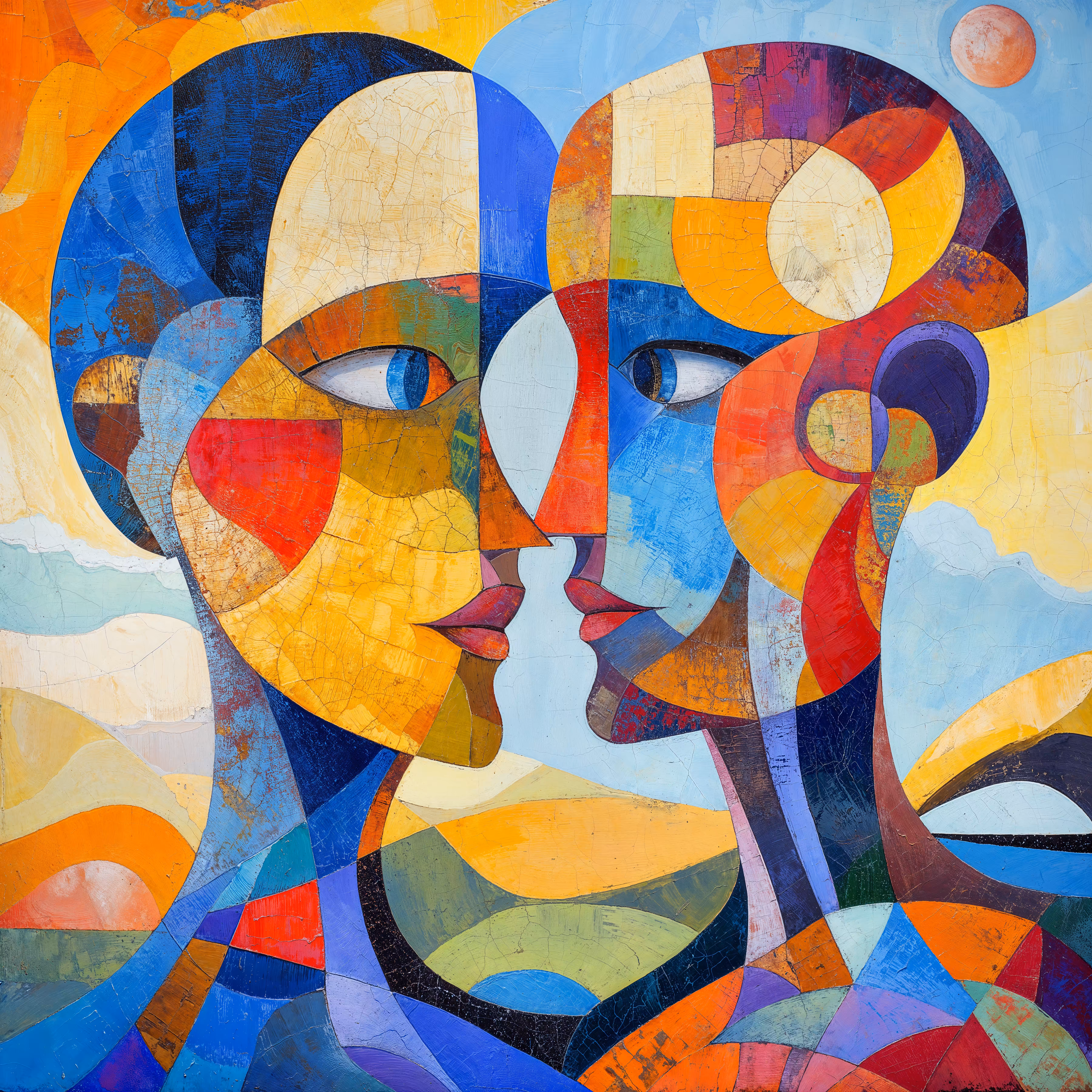 Abstract Cubist-Surrealist #29
